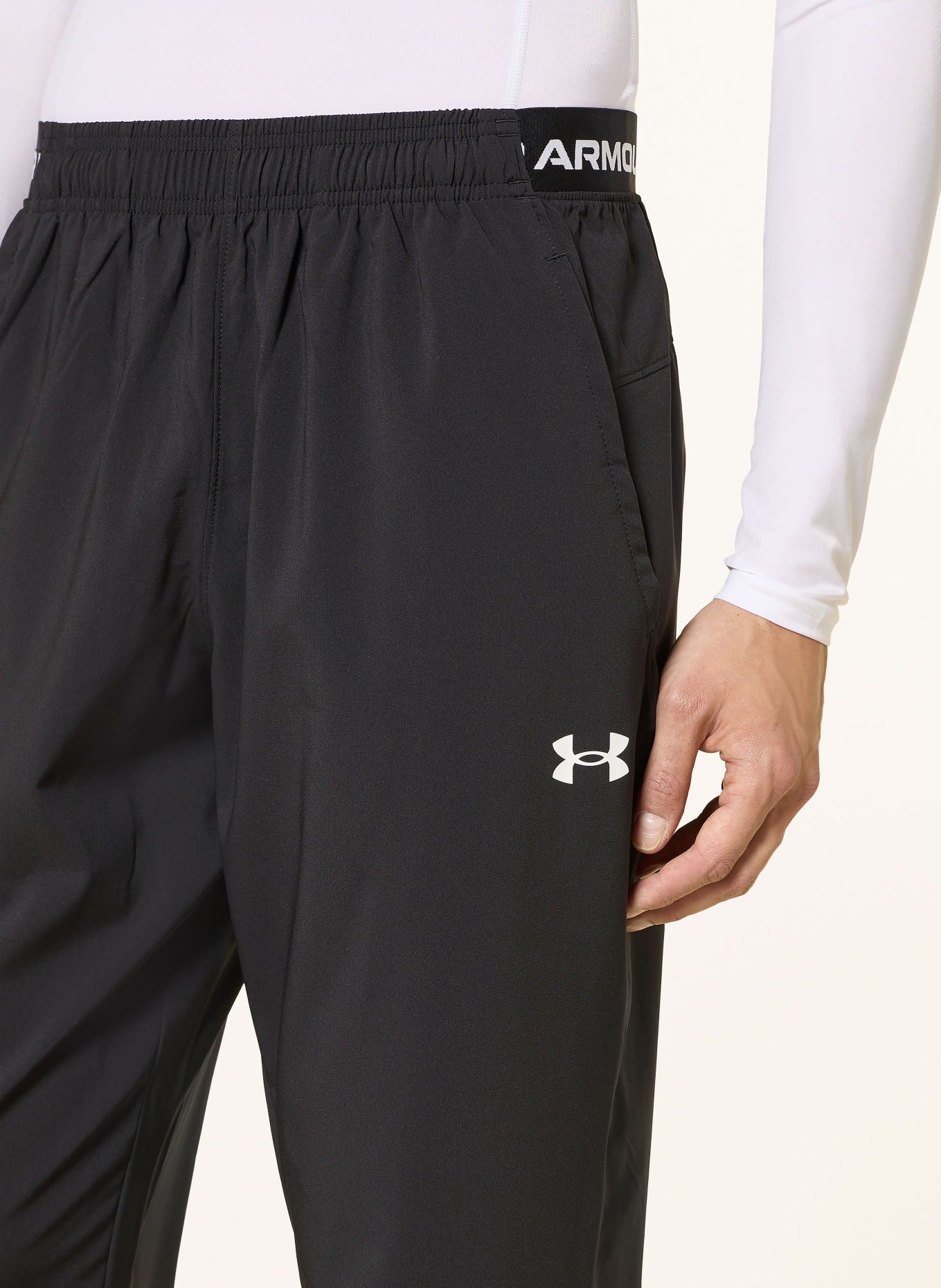 UNDER ARMOUR Pantalon d'entraînement UA VANISH: NOIR
