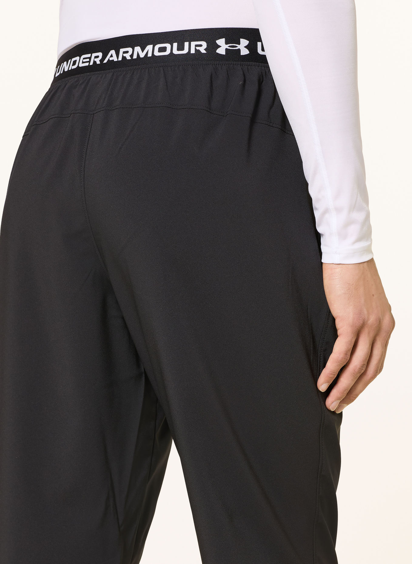 UNDER ARMOUR Pantalon d'entraînement UA VANISH: NOIR