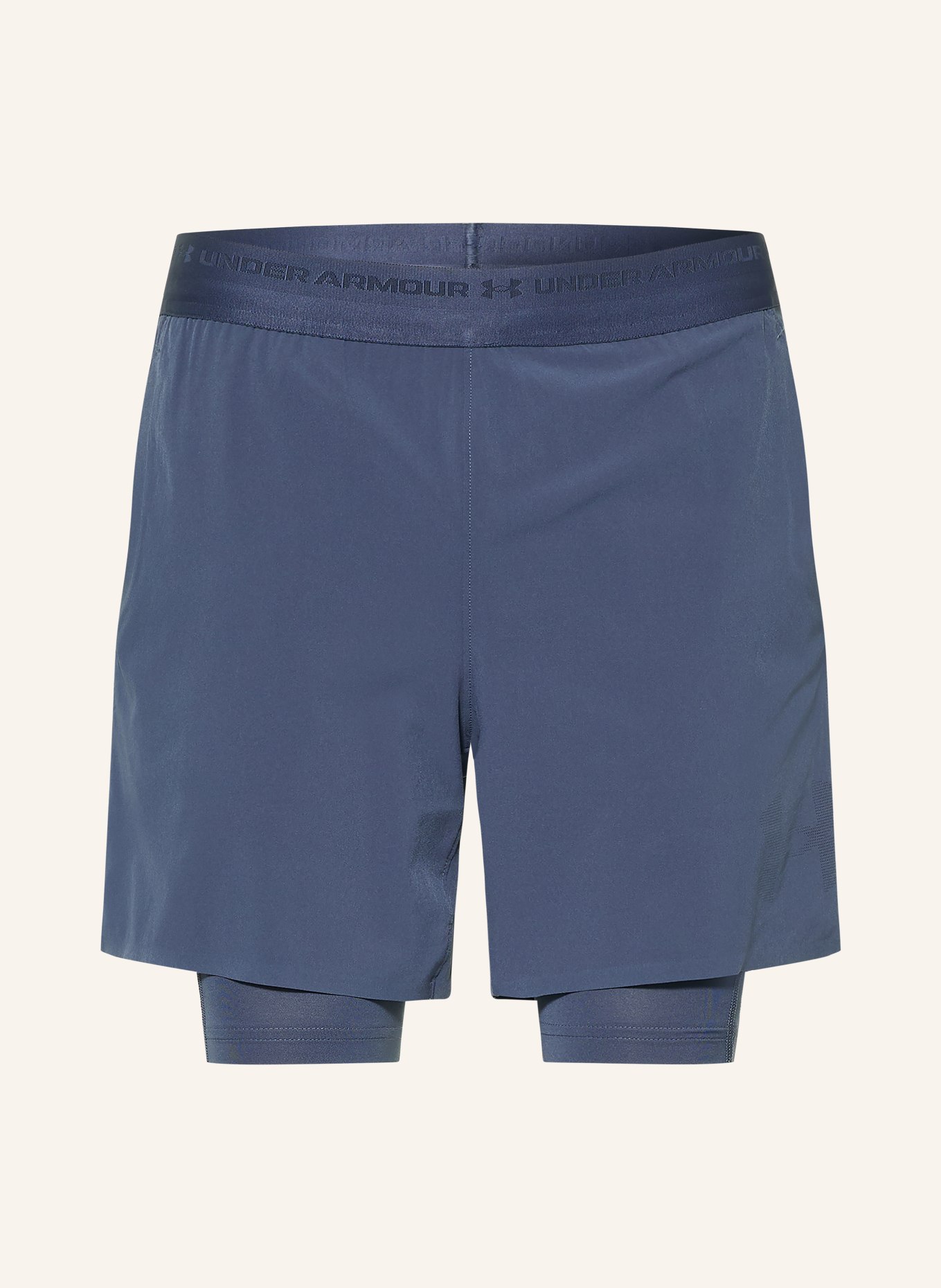 UNDER ARMOUR Short d'entraînement 2-en-1 UA VANISH ELITE: BLEU