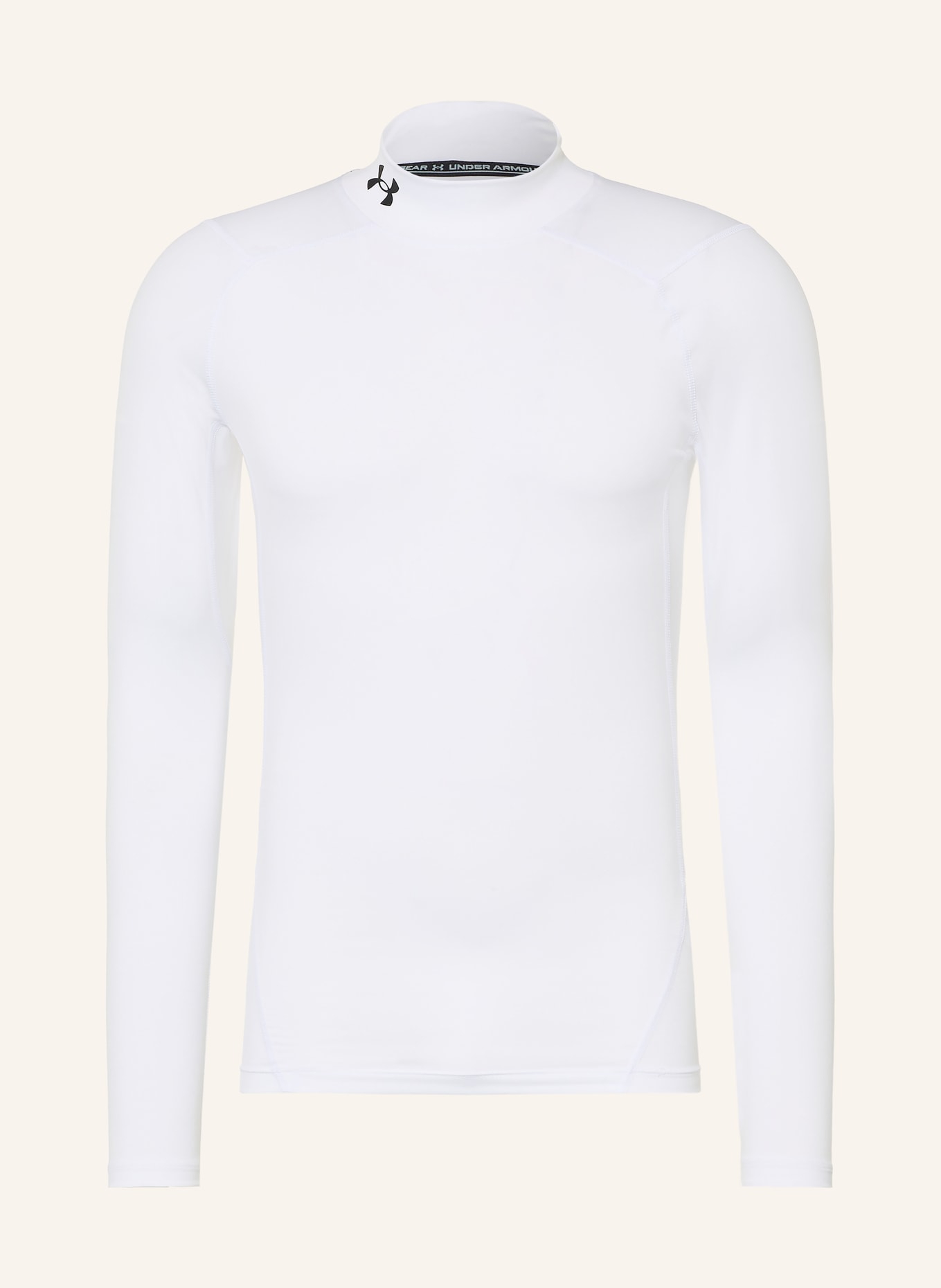 UNDER ARMOUR Funktionsshirt UA HEATGEAR® COMPRESSION: WEISS
