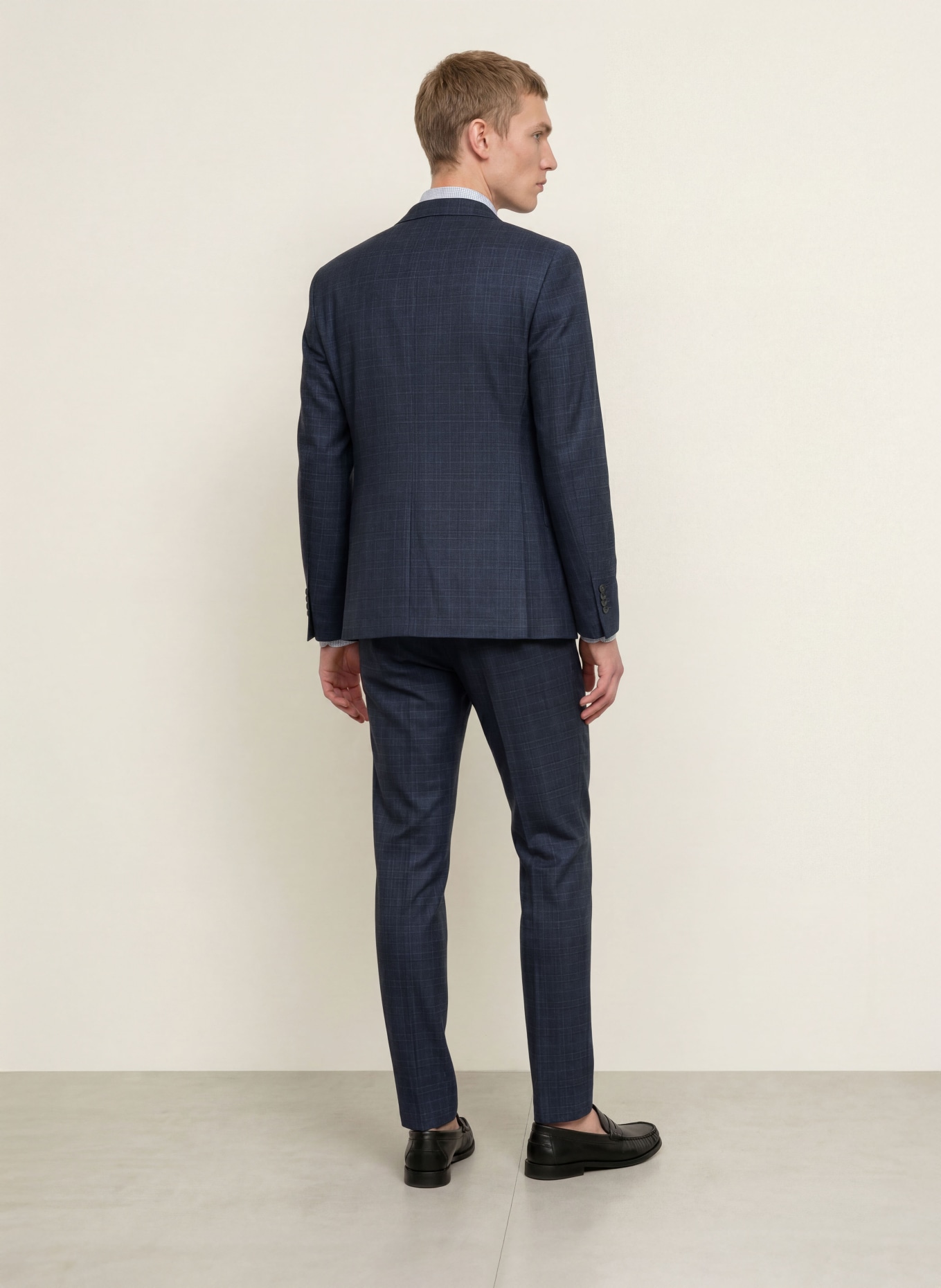CINQUE CIDATA-colbert in Extra Slim Fit van jersey: 69 DUNKELBLAU