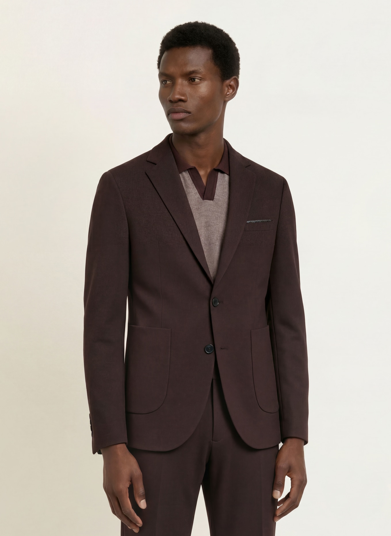CINQUE Marynarka garniturowa CIDATI Slim Fit: 58 dunkellila