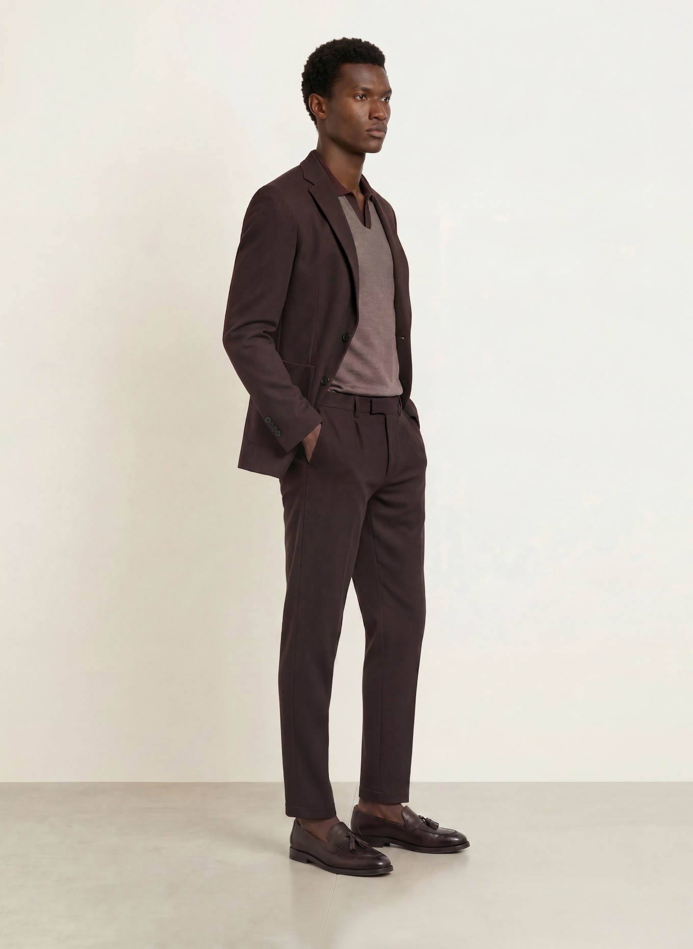 CINQUE Marynarka garniturowa CIDATI Slim Fit: 58 dunkellila