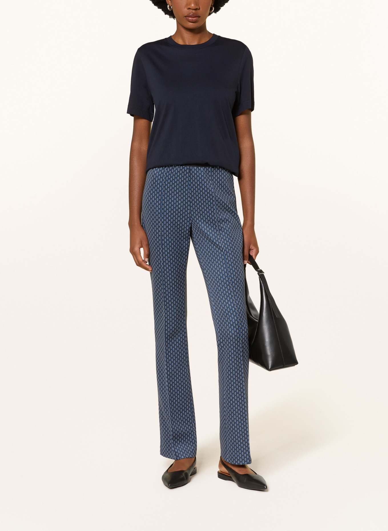 MARC CAIN Spodnie FREDERICA: 370 set sail