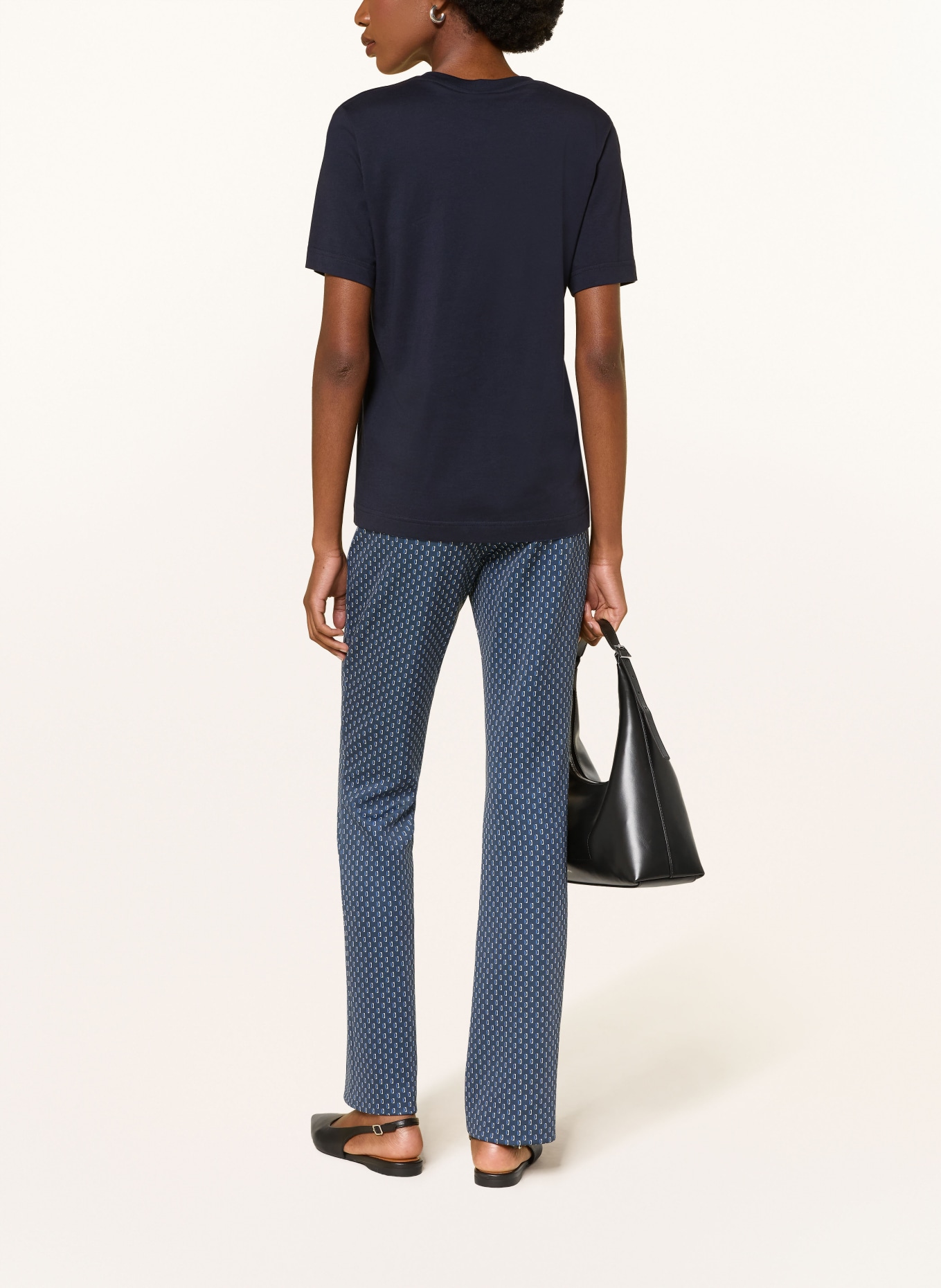 MARC CAIN Spodnie FREDERICA: 370 set sail