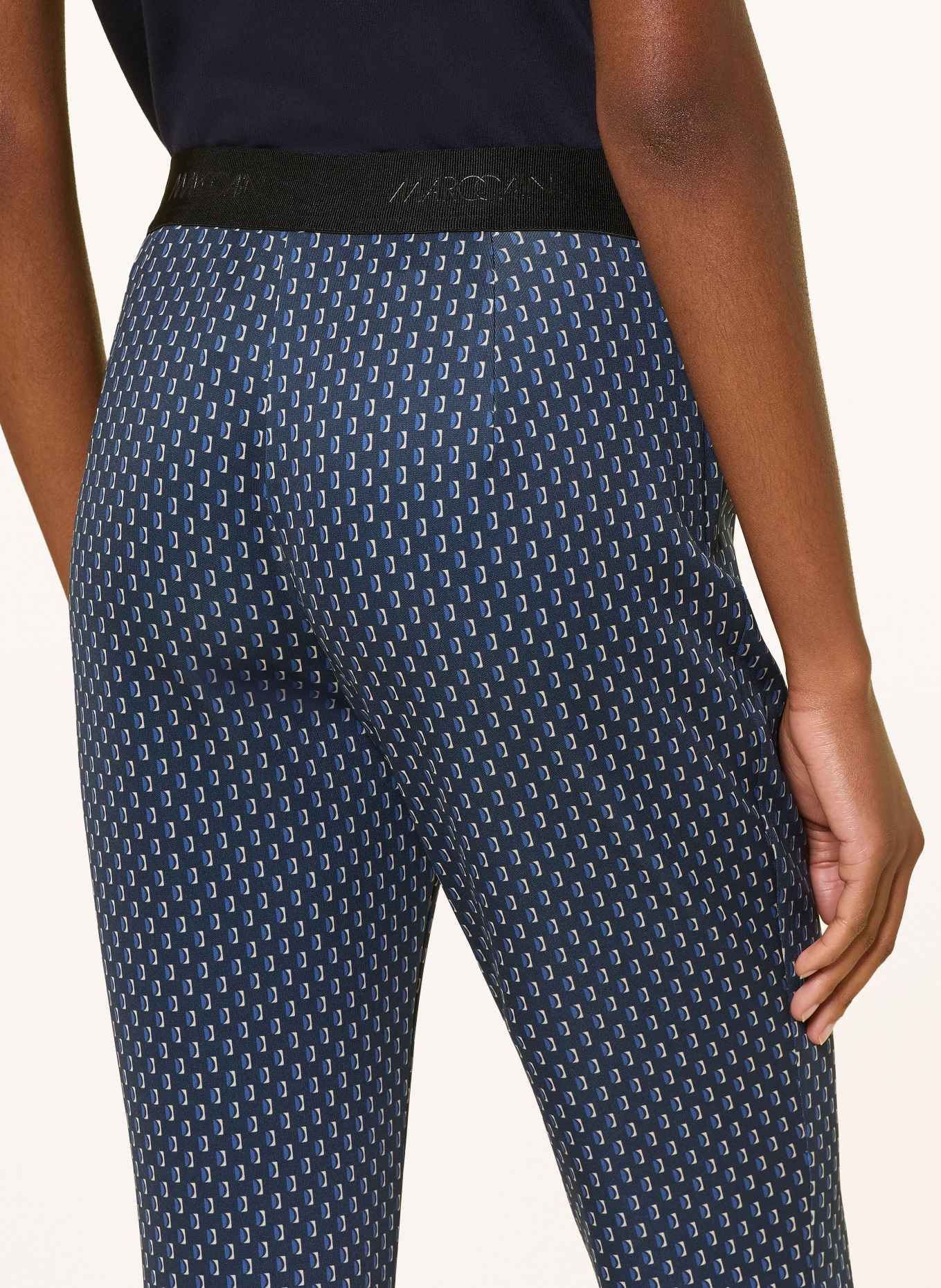 MARC CAIN Spodnie FREDERICA: 370 set sail