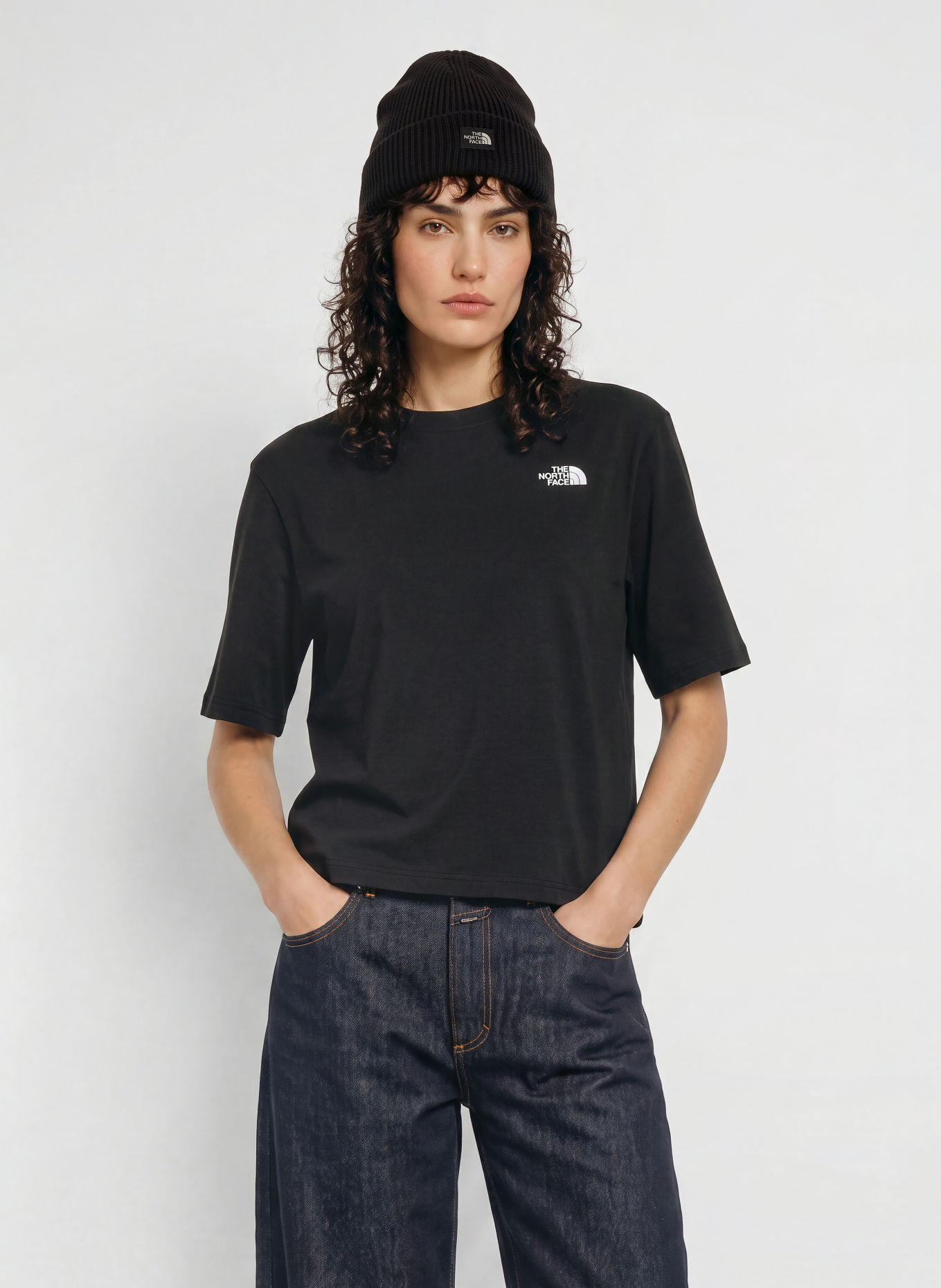 THE NORTH FACE T-shirt TNF™ ESSENTIAL SIMPLE DOME: NOIR