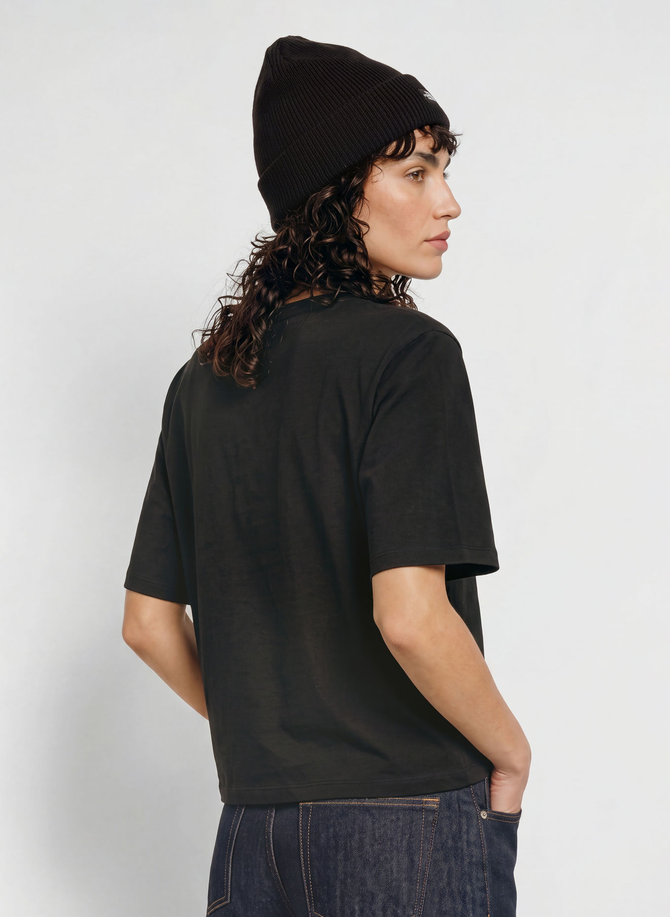 THE NORTH FACE T-shirt TNF™ ESSENTIAL SIMPLE DOME: NOIR