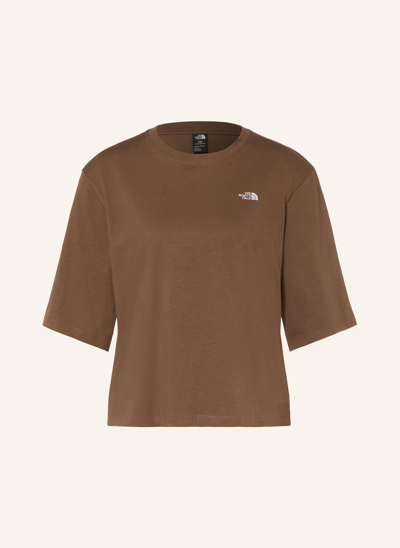 THE NORTH FACE T-Shirt TNF™ ESSENTIAL SIMPLE DOME: BRAUN
