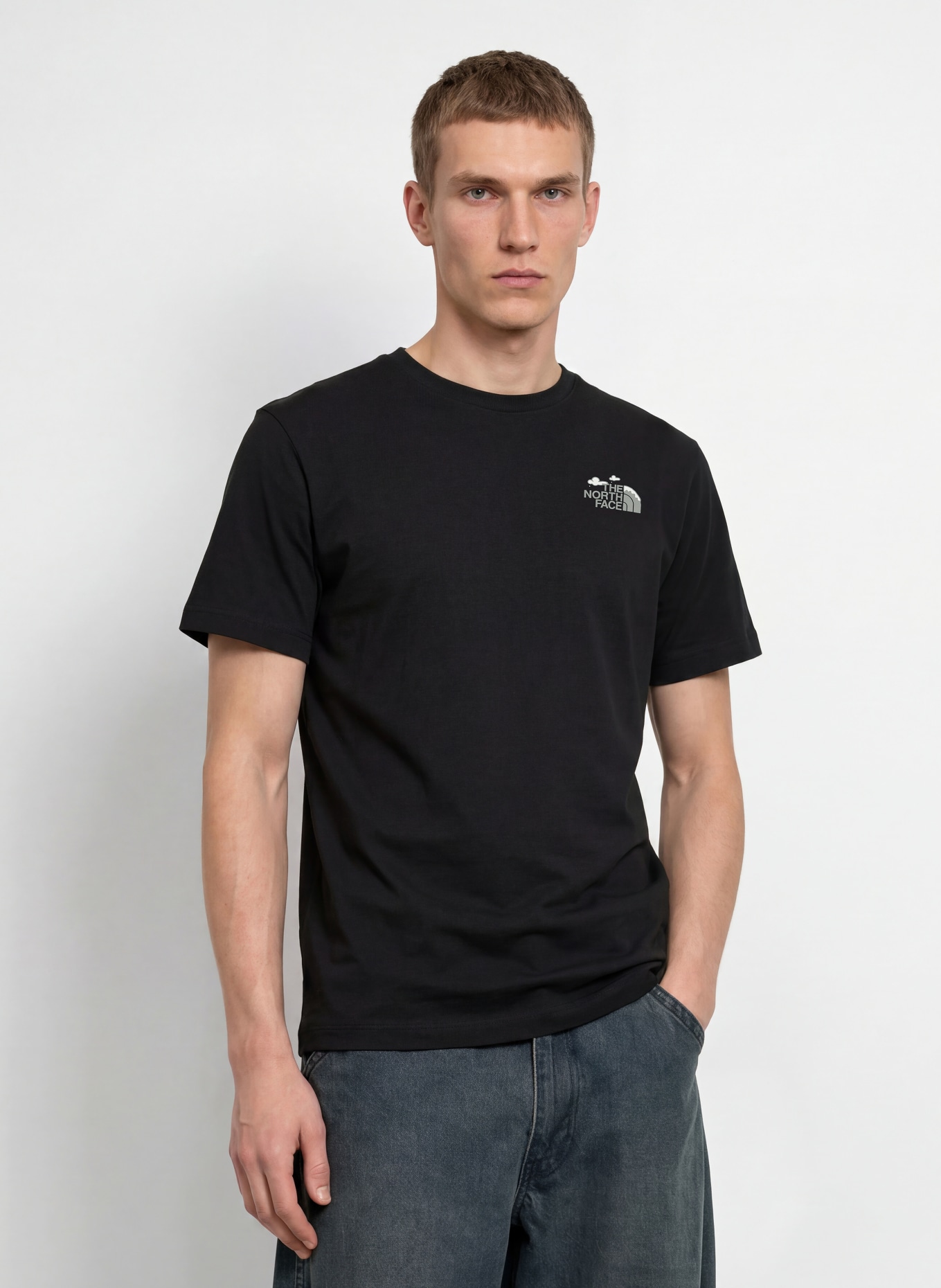 THE NORTH FACE T-Shirt NATURAL HIGH SOCIETY: SCHWARZ