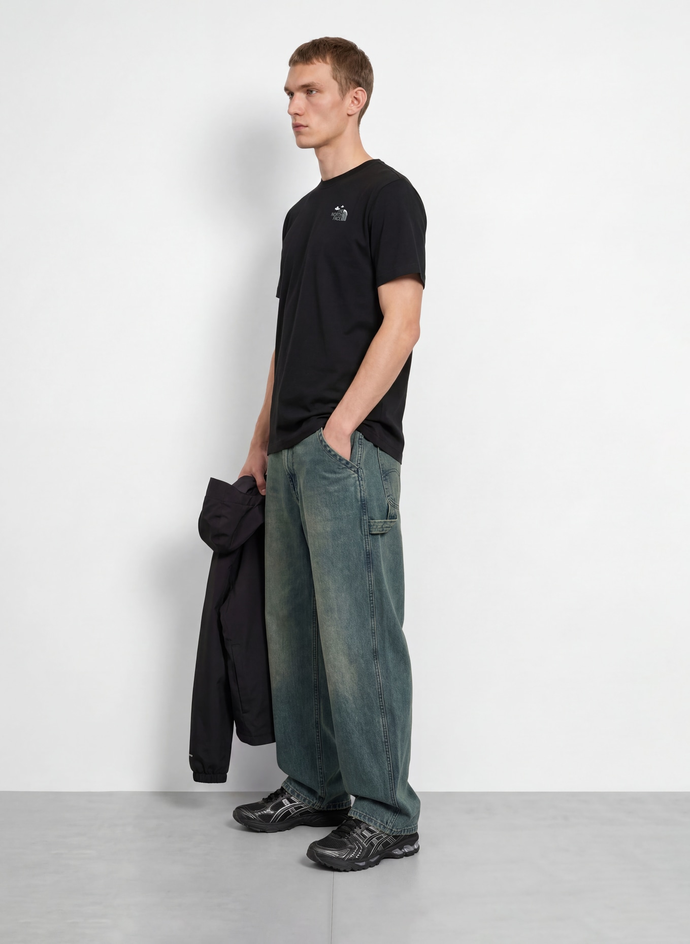 THE NORTH FACE T-Shirt NATURAL HIGH SOCIETY: SCHWARZ