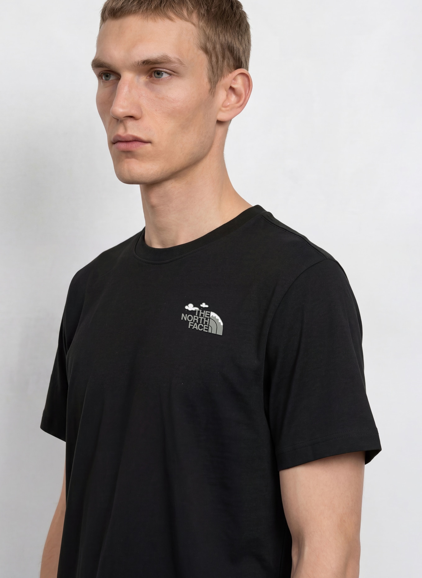 THE NORTH FACE T-Shirt NATURAL HIGH SOCIETY: SCHWARZ