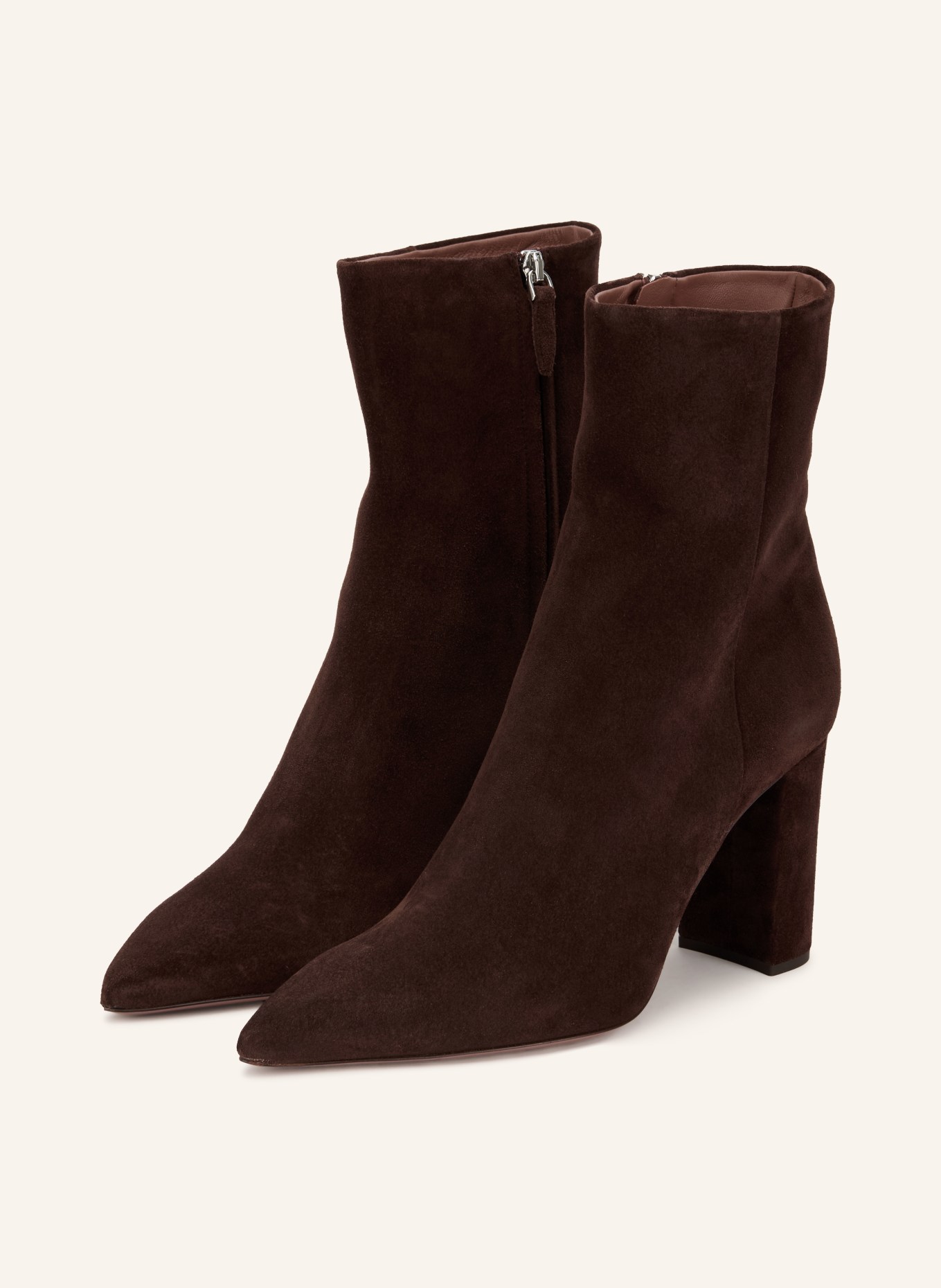 PARIS TEXAS Bottines ANJA: MARRON FONCÉ