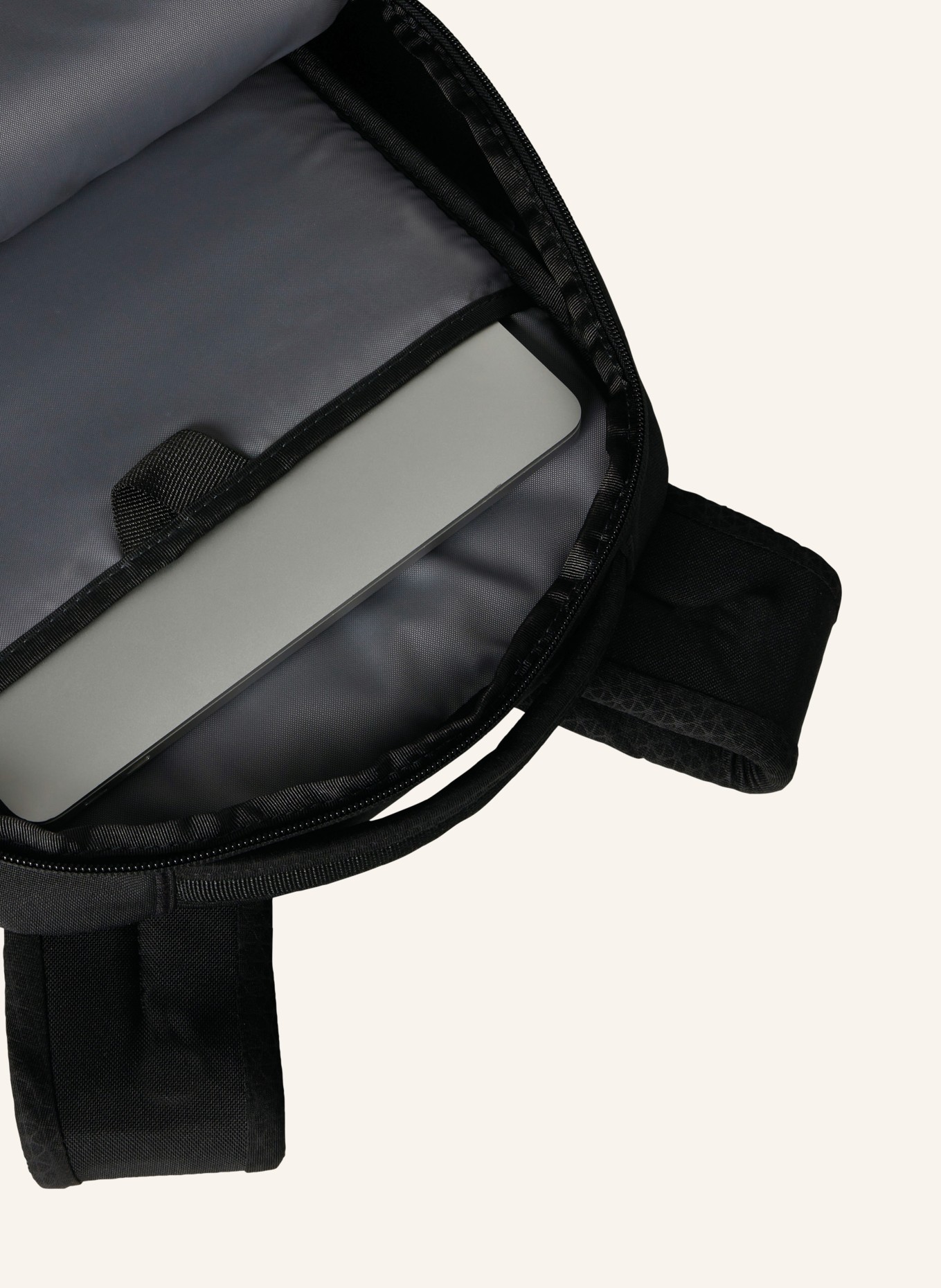 THE NORTH FACE Rucksack JESTER 28 l mit Laptop-Fach: SCHWARZ / WEISS