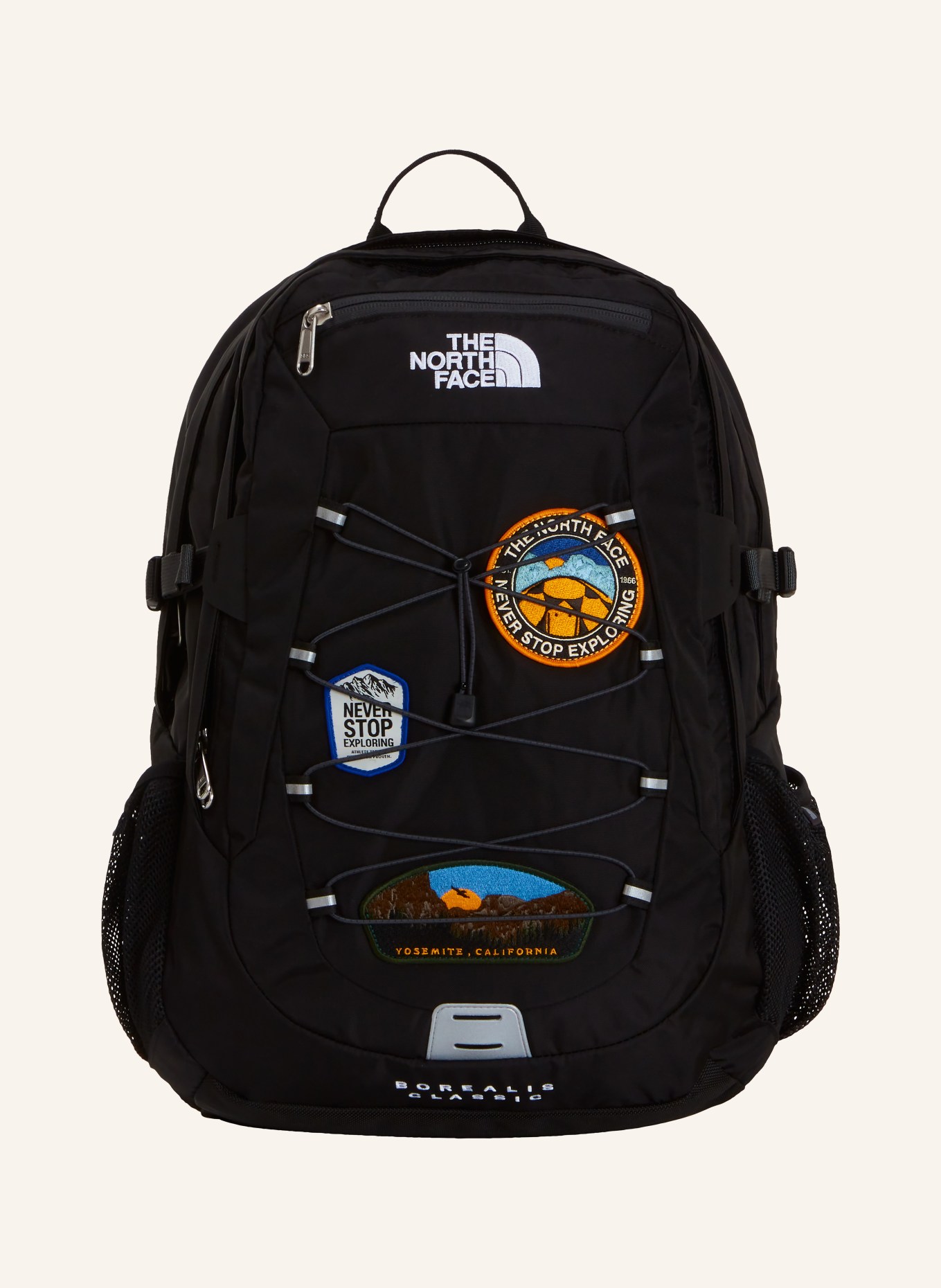 THE NORTH FACE BOREALIS CLASSIC PATCH Backpack, 29 L: BLACK
