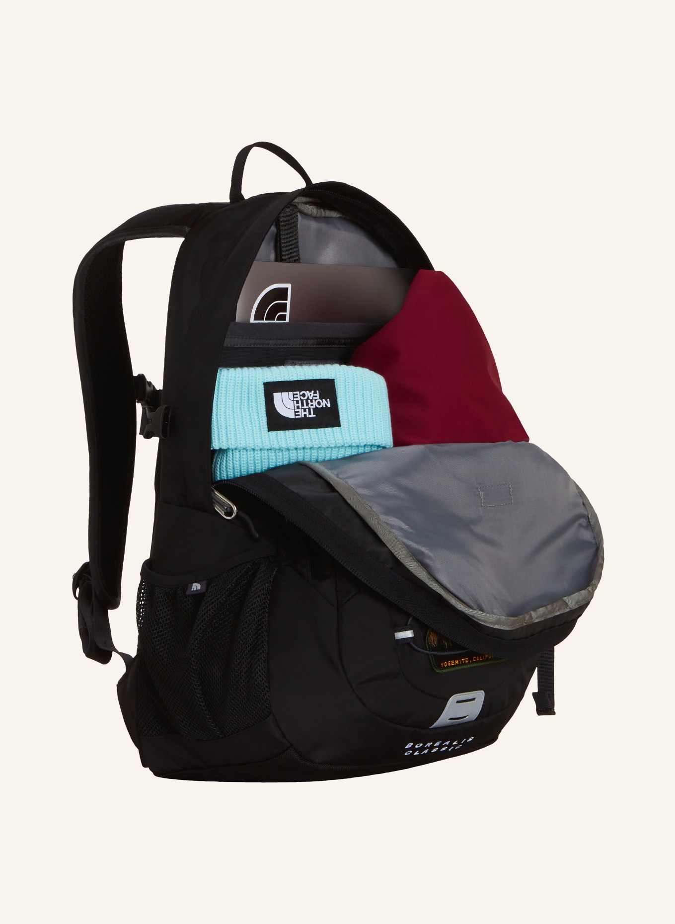 THE NORTH FACE BOREALIS CLASSIC PATCH Backpack, 29 L: BLACK