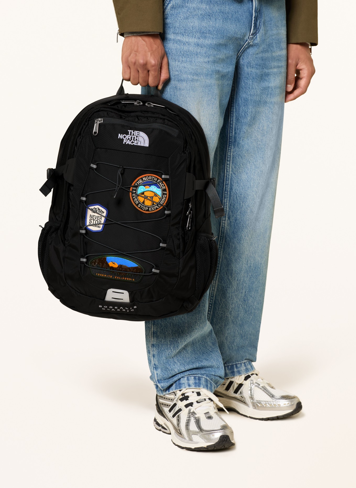 THE NORTH FACE Rucsac BOREALIS CLASSIC PATCH 29 l: NEGRU
