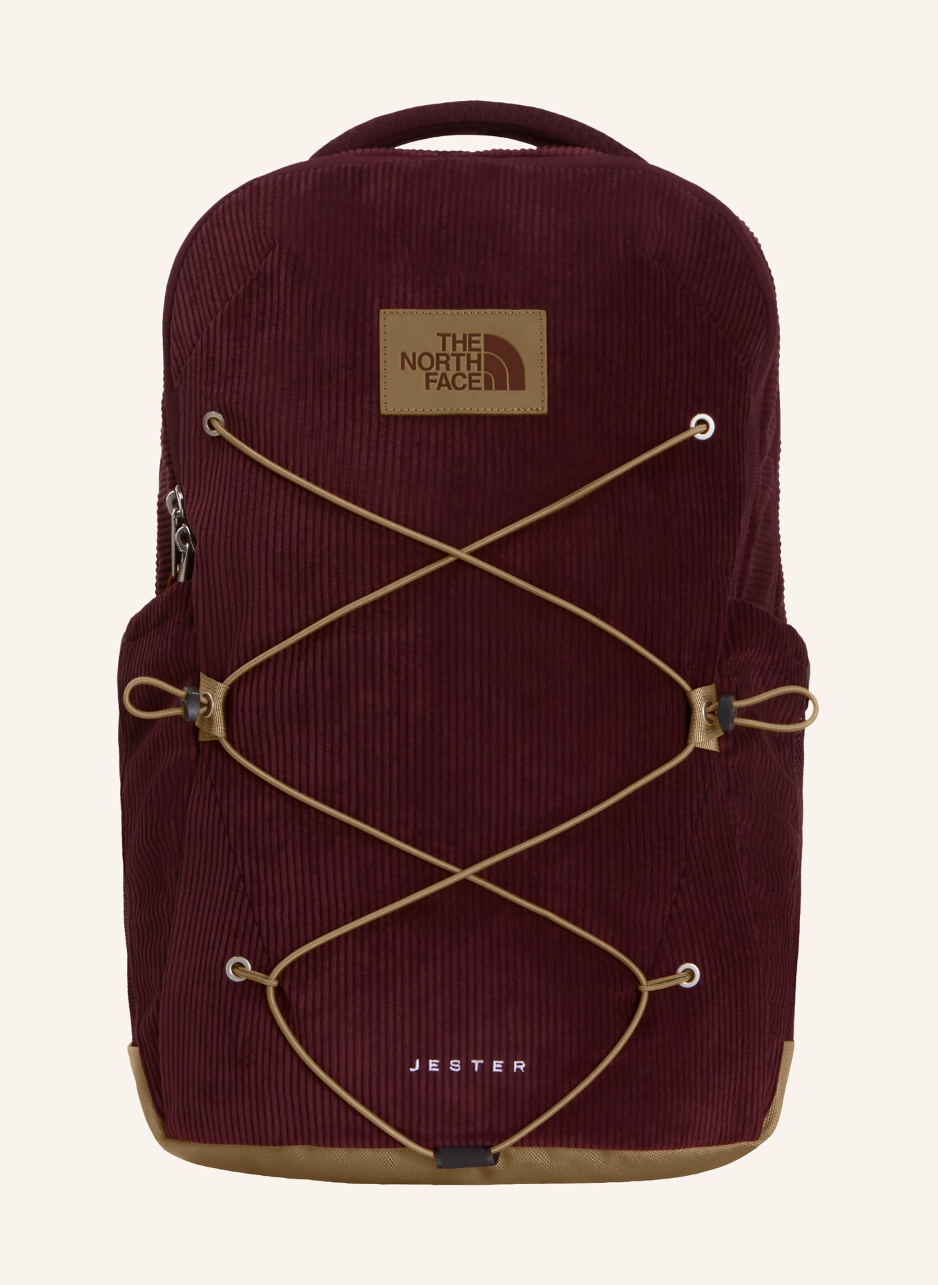 THE NORTH FACE Rucksack JESTER PRO 28 l mit Laptop-Fach: FUCHSIA / BEIGE