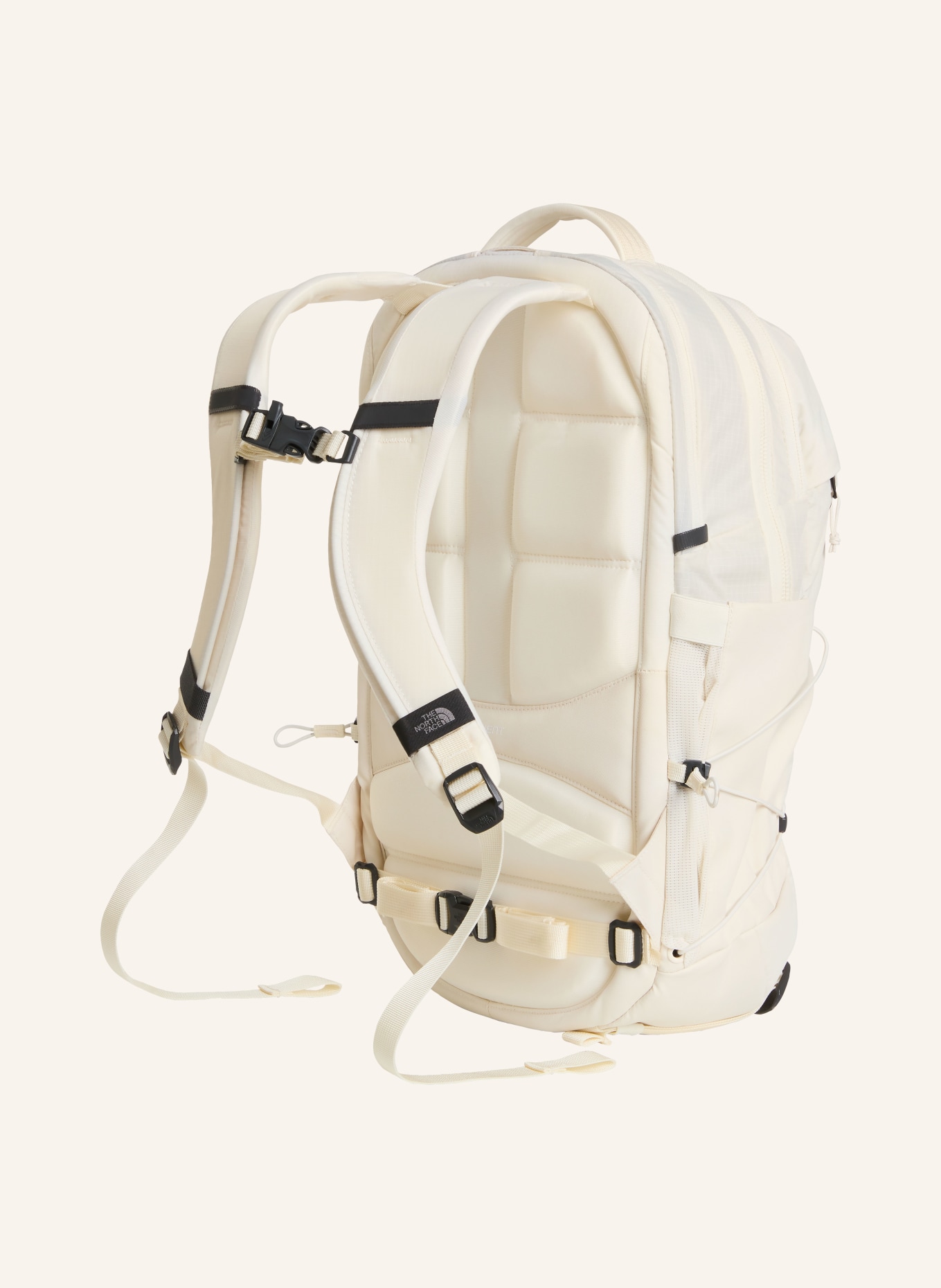 THE NORTH FACE BOREALIS 21-liter Backpack with laptop compartment: LIGHT GRAY / BLACK