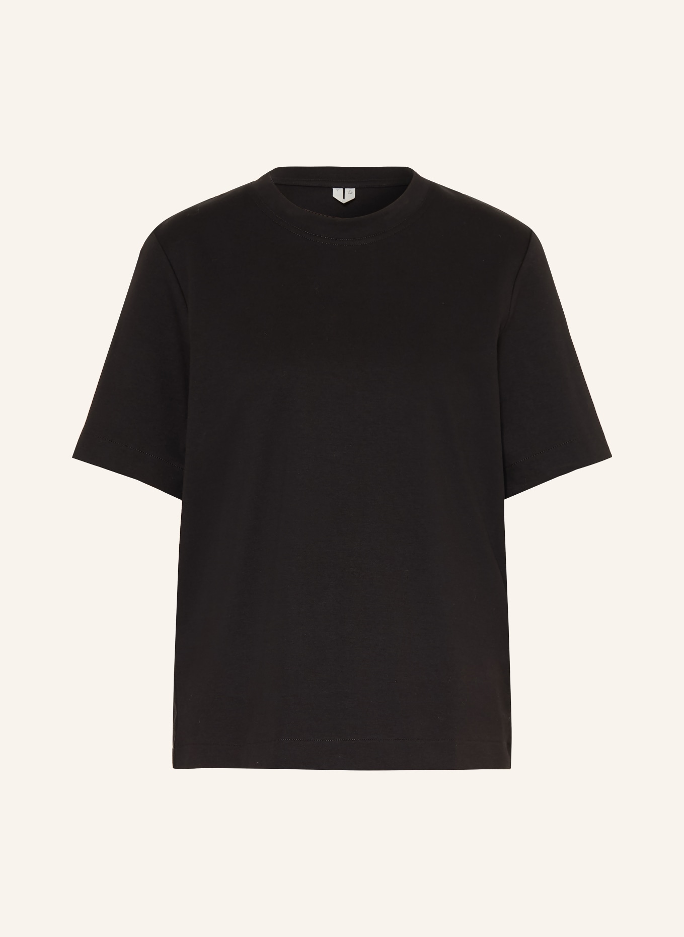 ARKET T-shirt: BLACK