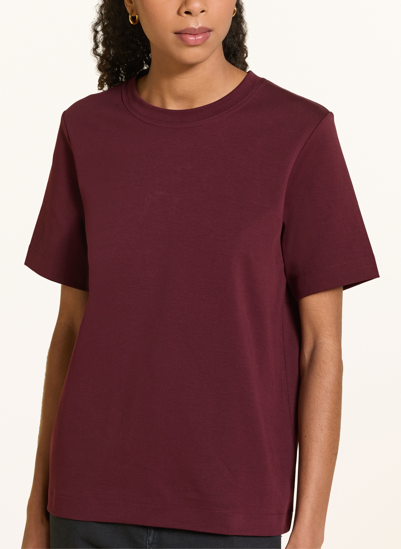 ARKET T-Shirt: DUNKELROT