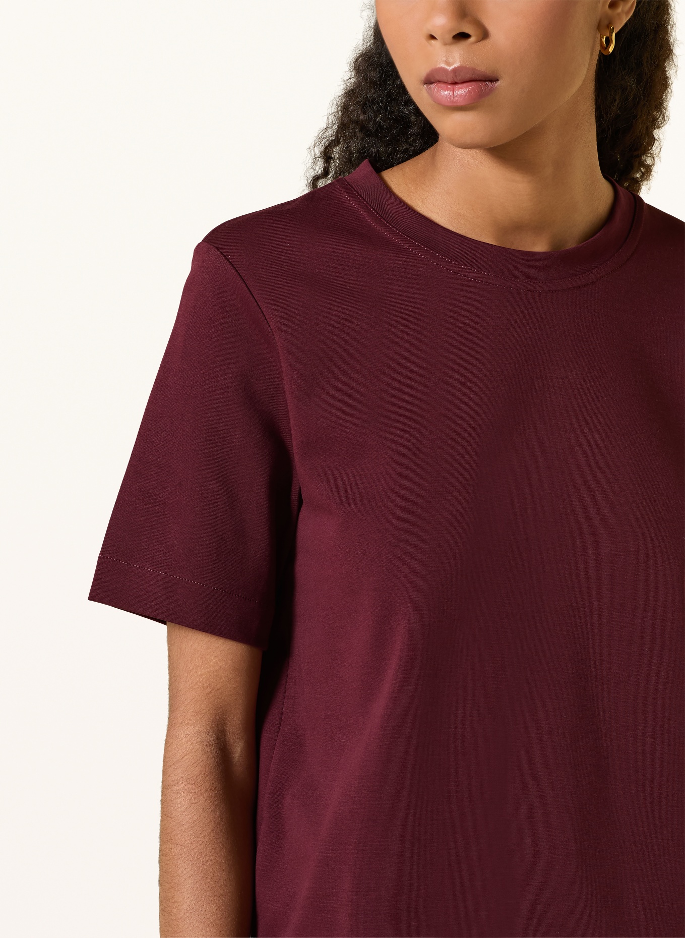 ARKET T-Shirt: DUNKELROT
