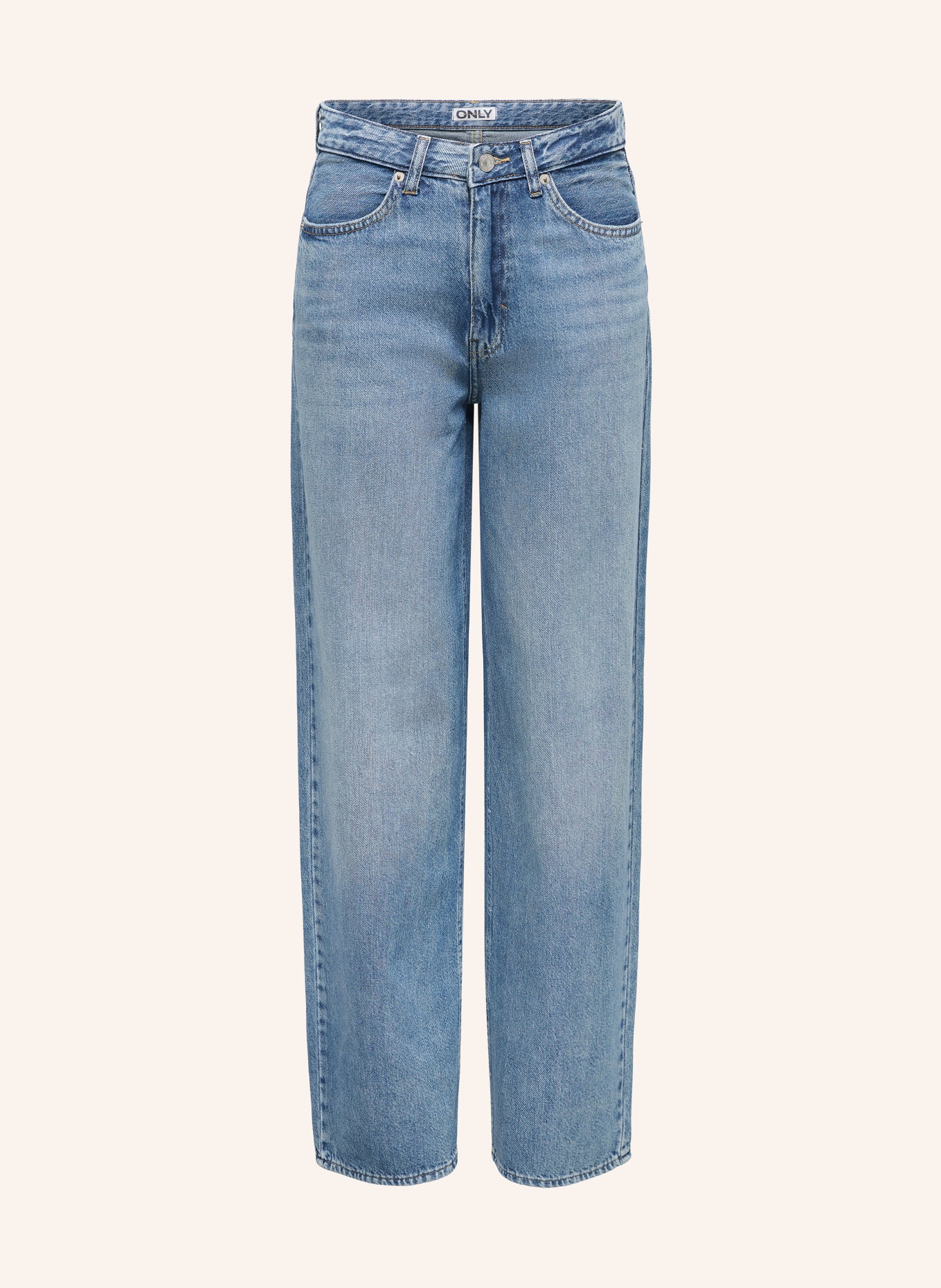ONLY Blugi drepți: MEDIUM BLUE DENIM
