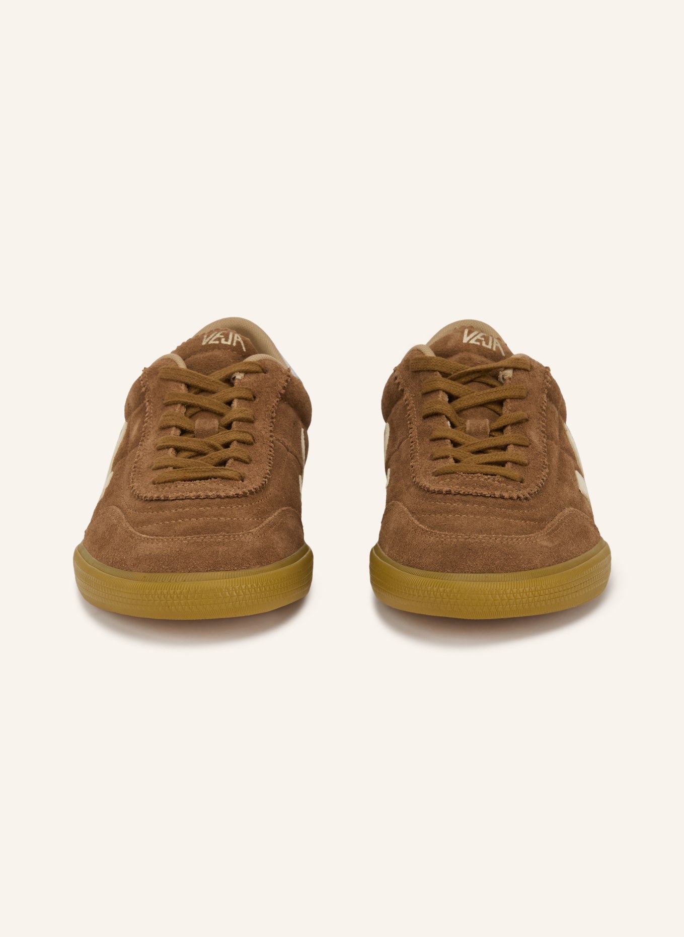 VEJA Sneaker PANENKA: BRAUN / SILBER / CREME