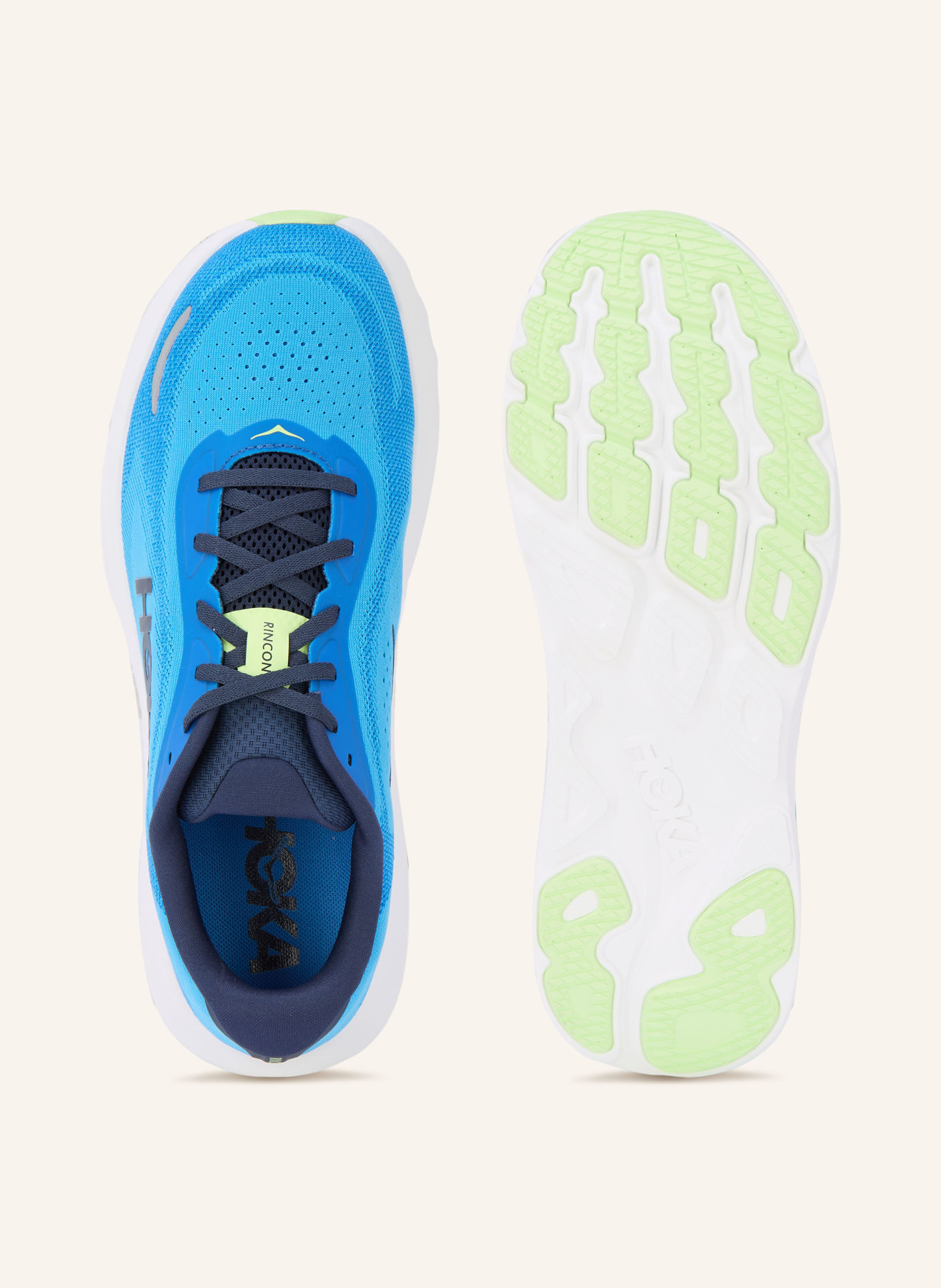 HOKA Hardloopschoenen RINCON 5: BLAUW / DONKERBLAUW