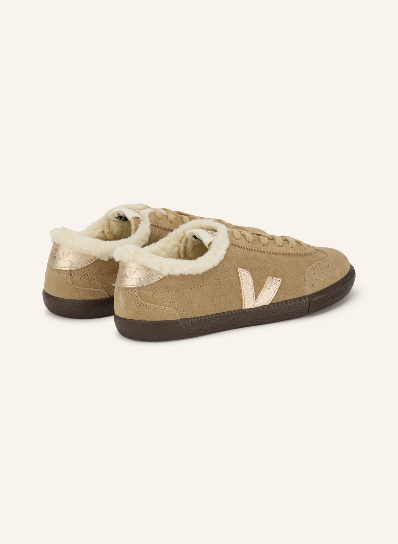 VEJA Sneaker VOLLEY WINTER: BEIGE / PLATIN