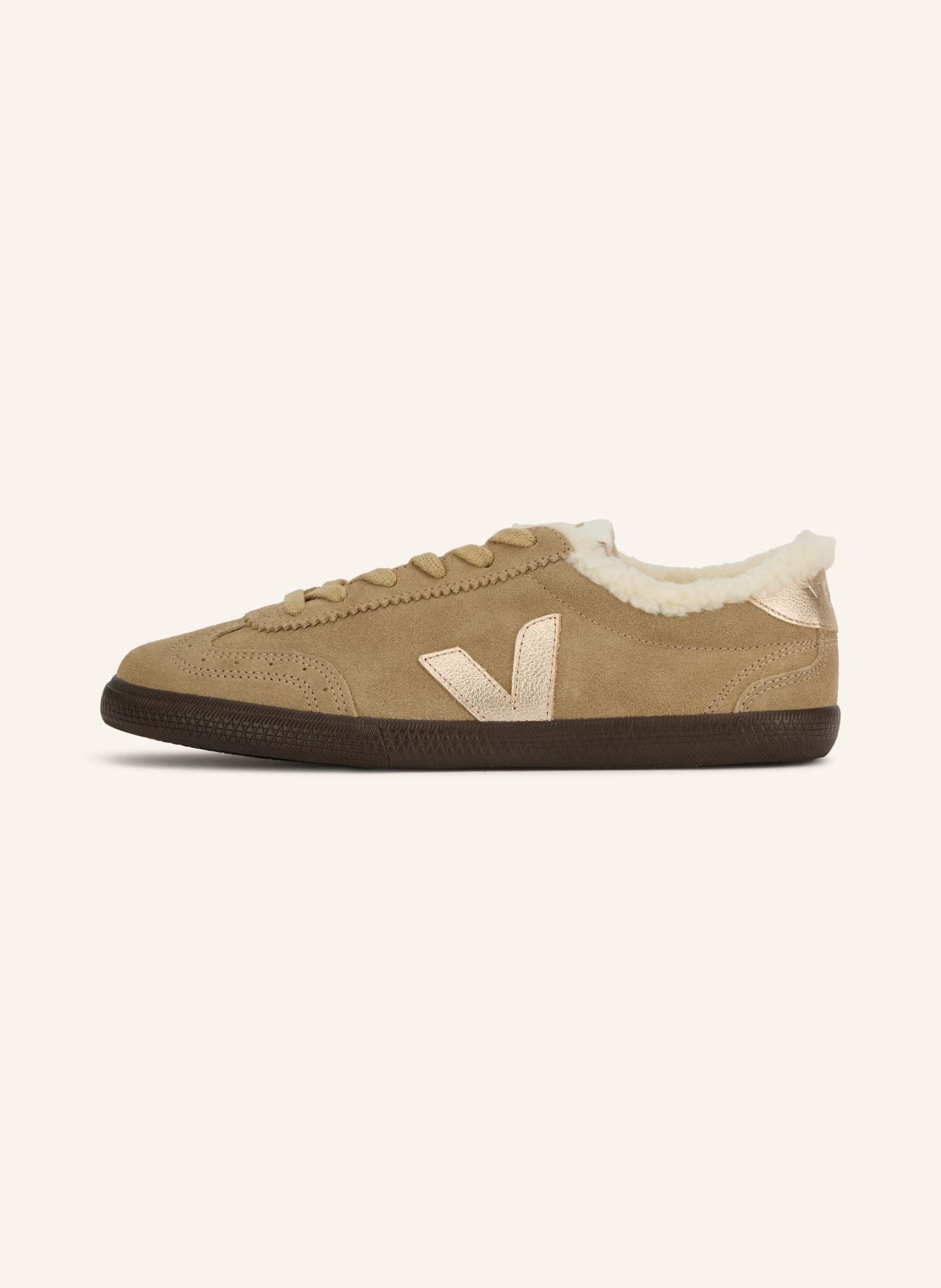 VEJA Sneaker VOLLEY WINTER: BEIGE / PLATIN