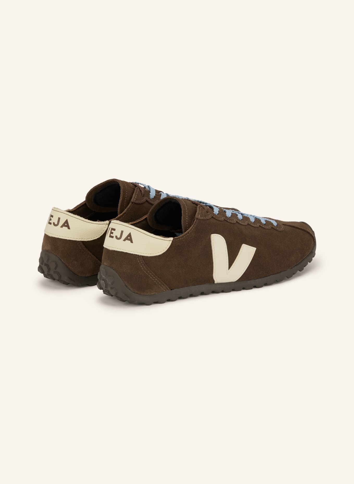 VEJA CATEYES Sneakers: DARK BROWN / CREAM