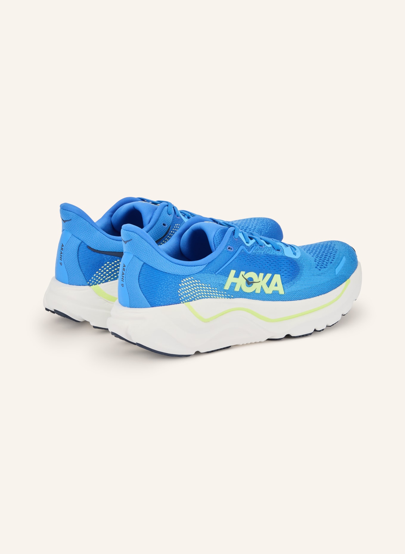 HOKA ARAHI 9 Running Shoes: BLUE / MINT