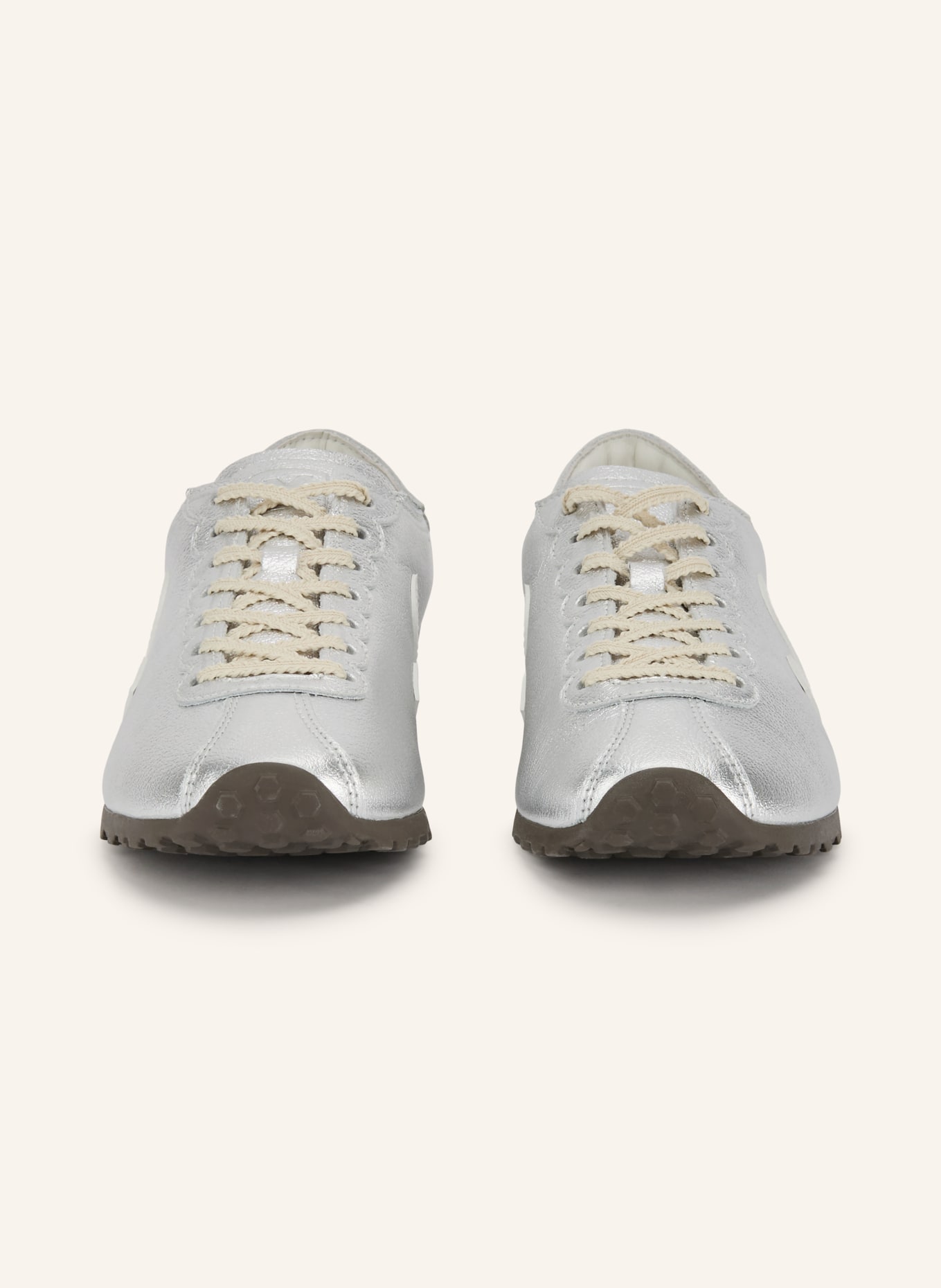 VEJA Adidași CATEYES: ARGINT / ALB