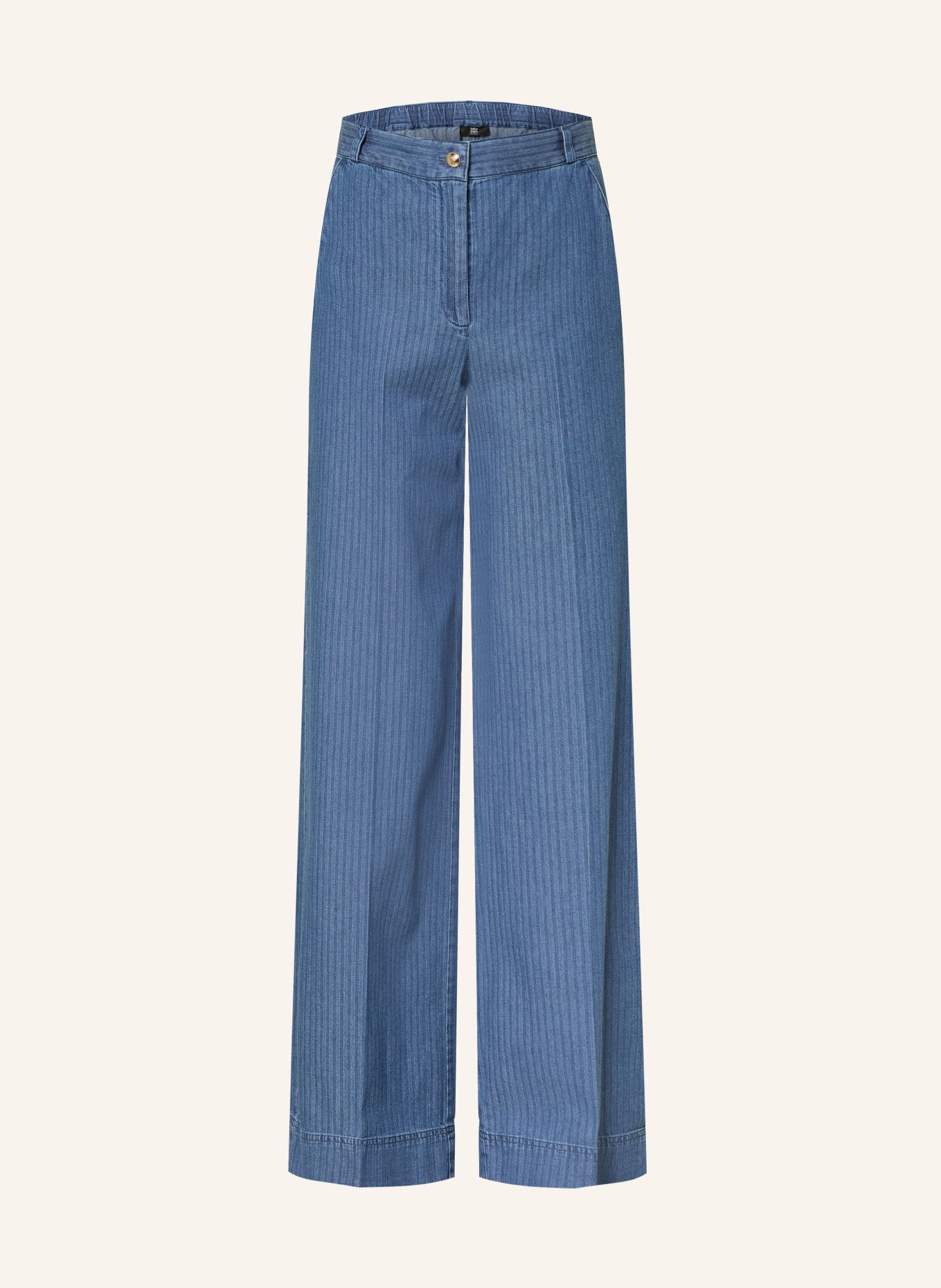 RIANI Wide-Leg jeans: 464 galaxy patterned