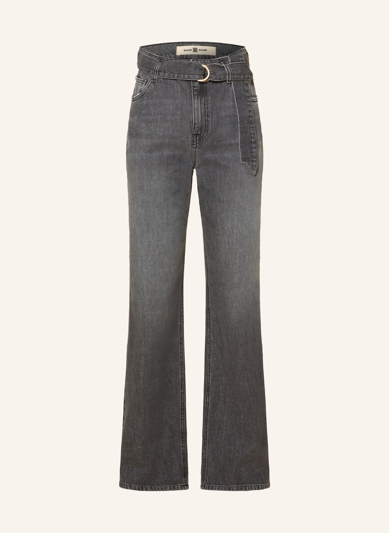 RIANI Wide-Leg Jeans: 923 mid authentic grey