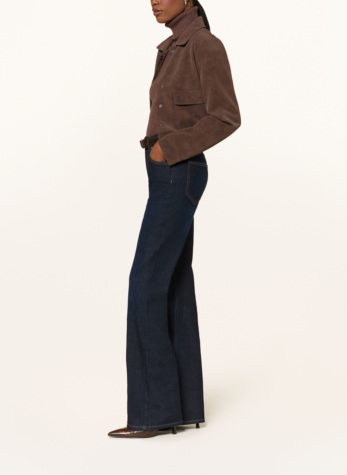 RIANI Bootcut Jeans: 448 authentic dark blue