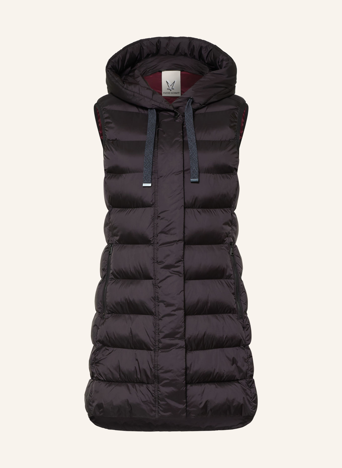 FUCHS SCHMITT Gilet matelassé COMO: NOIR