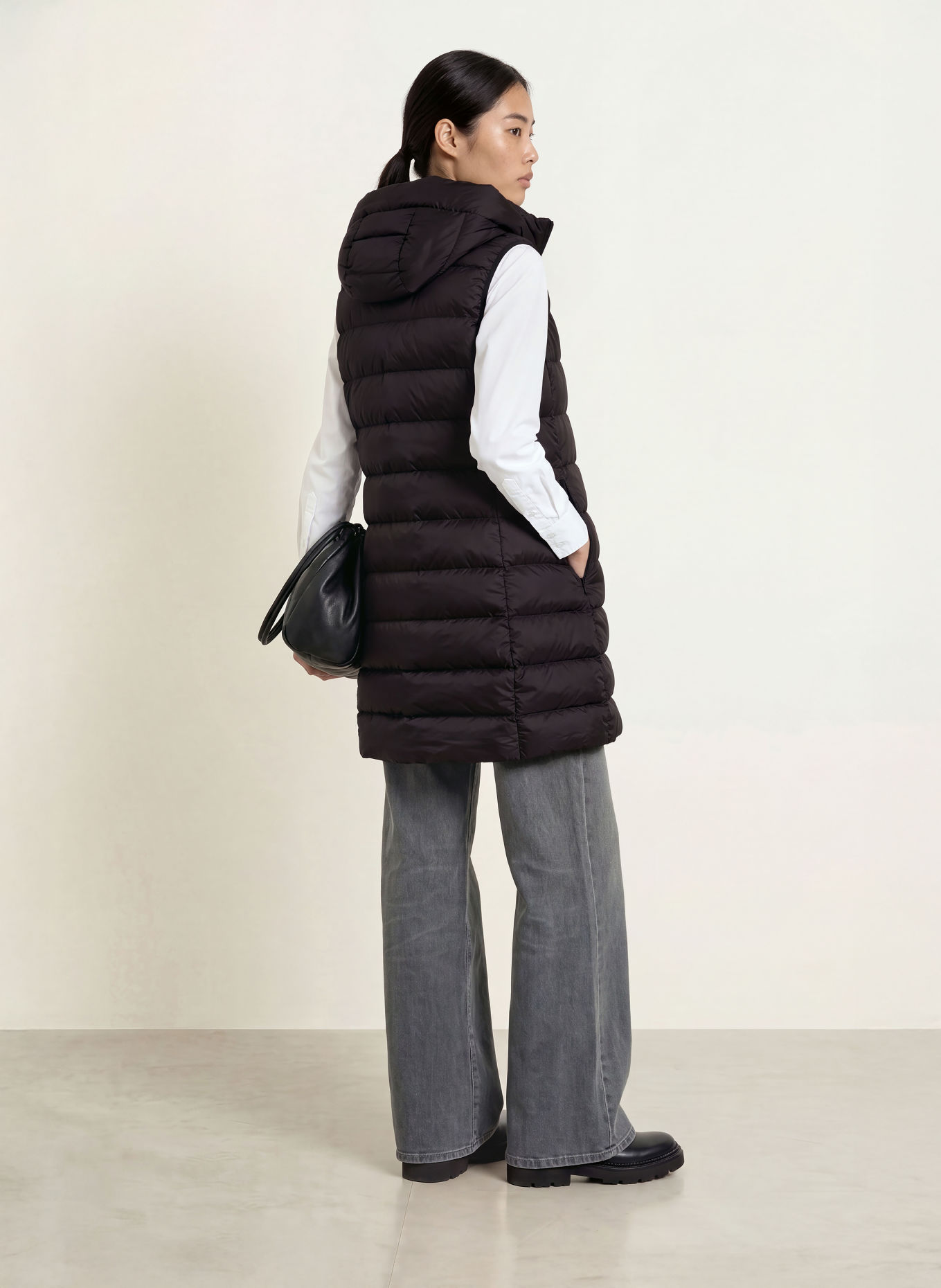 FUCHS SCHMITT Gilet matelassé COMO: NOIR