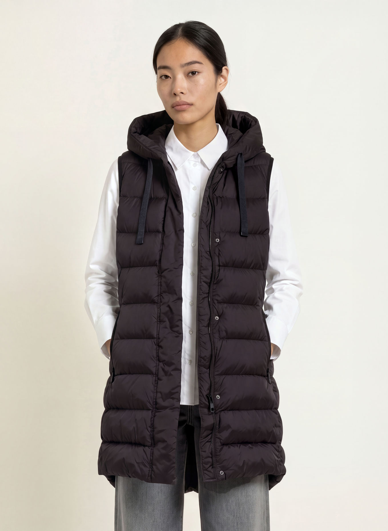 FUCHS SCHMITT Gilet matelassé COMO: NOIR