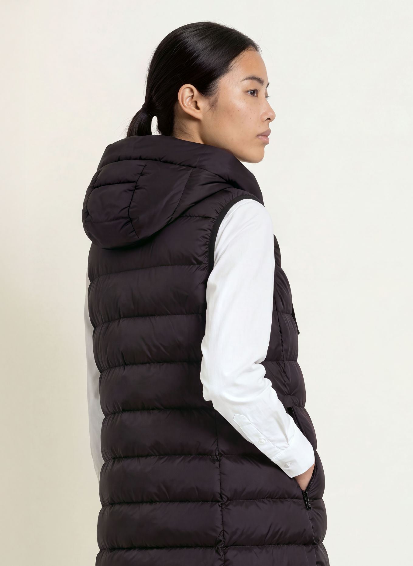 FUCHS SCHMITT Gilet matelassé COMO: NOIR