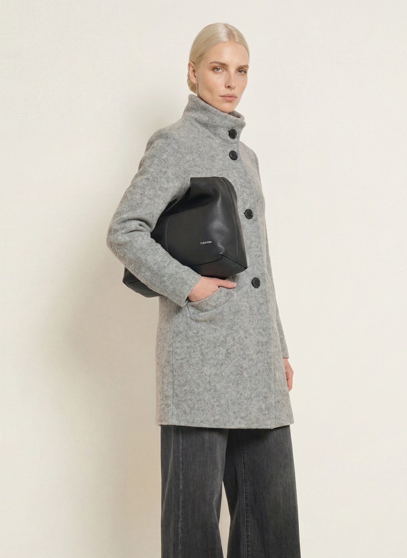 FUCHS SCHMITT Manteau: GRIS