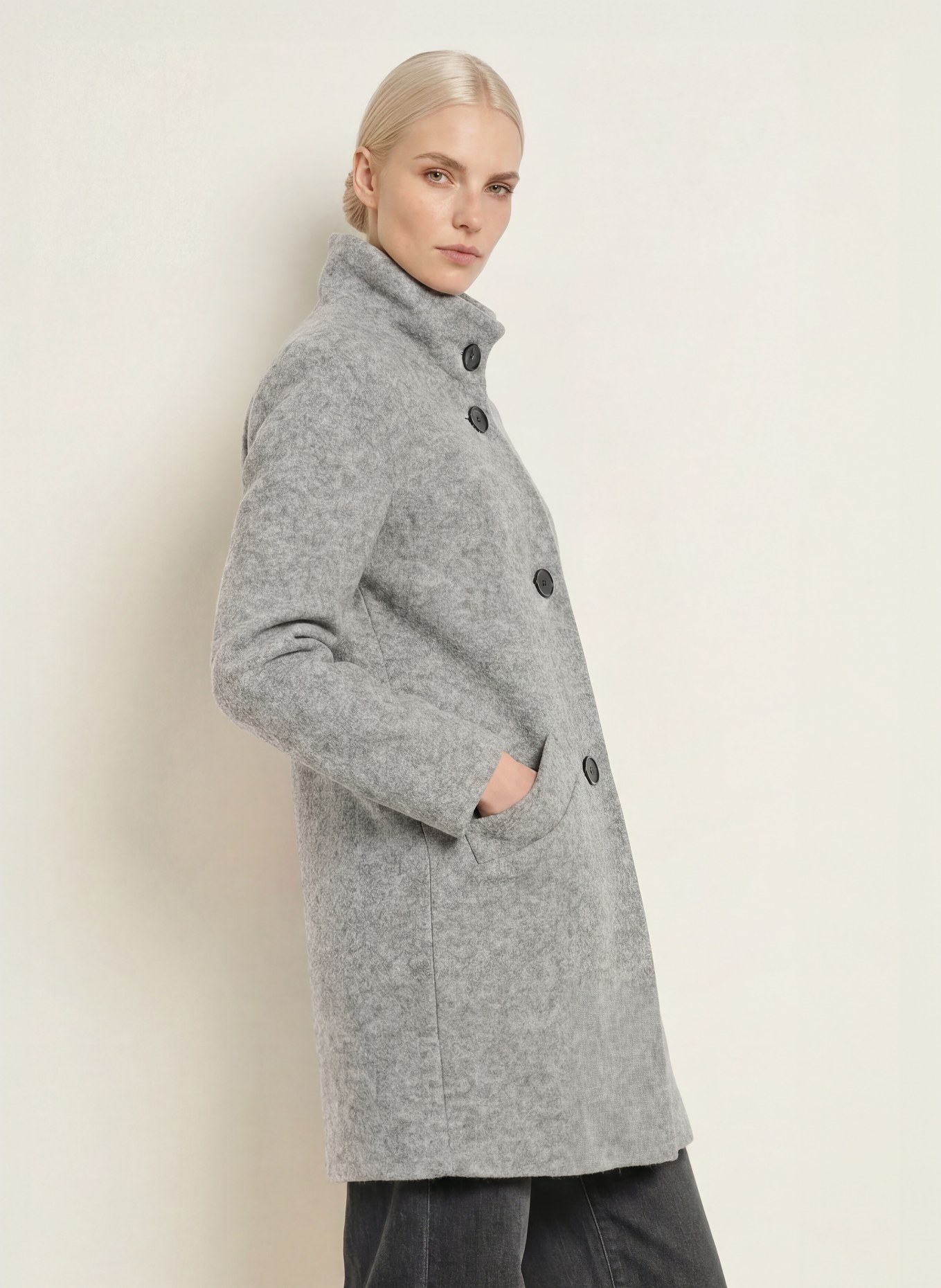 FUCHS SCHMITT Manteau: GRIS