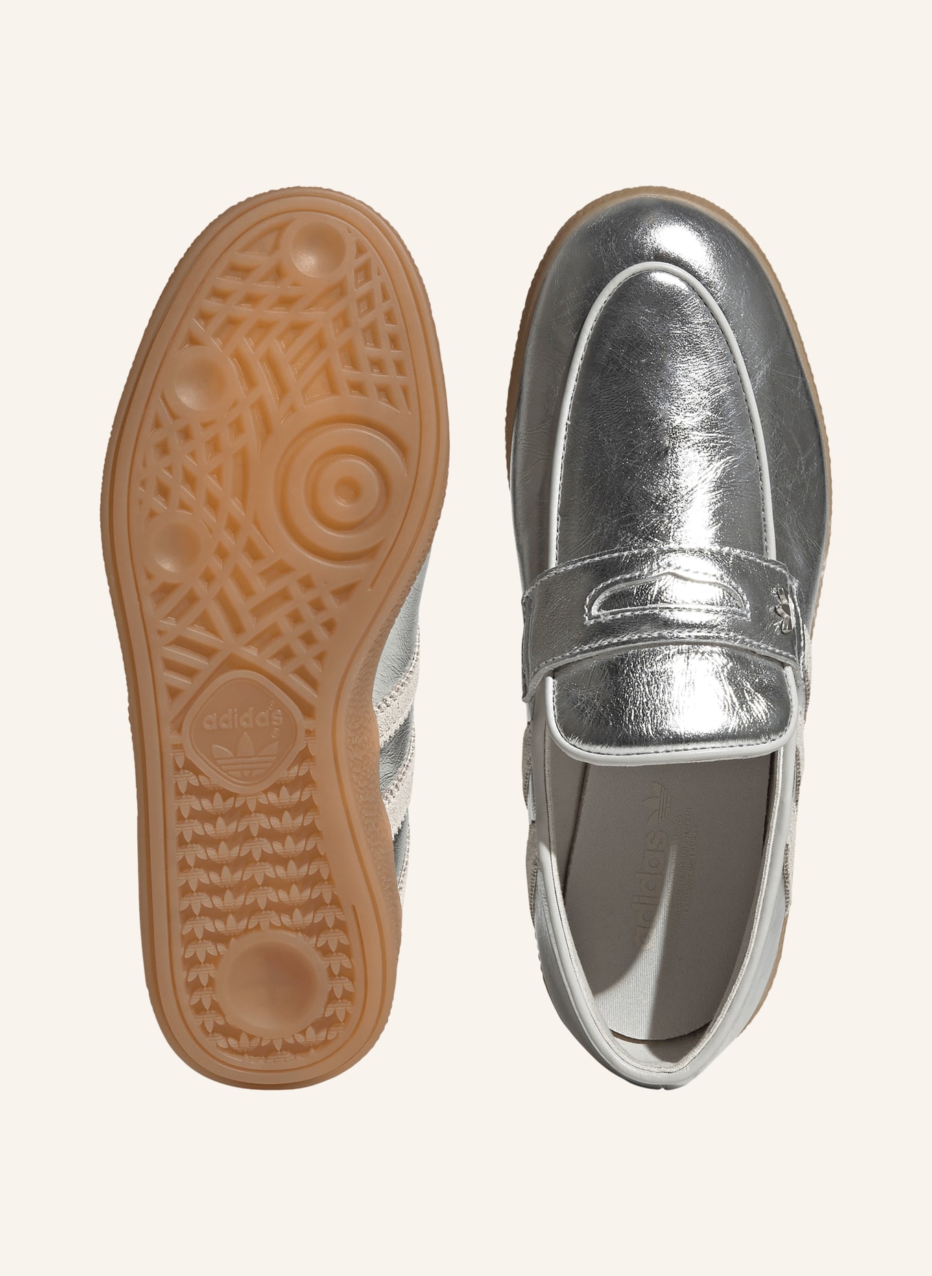 adidas Originals Pennyloafer HANDBAL SPECIAL: ZILVER / CRÈME
