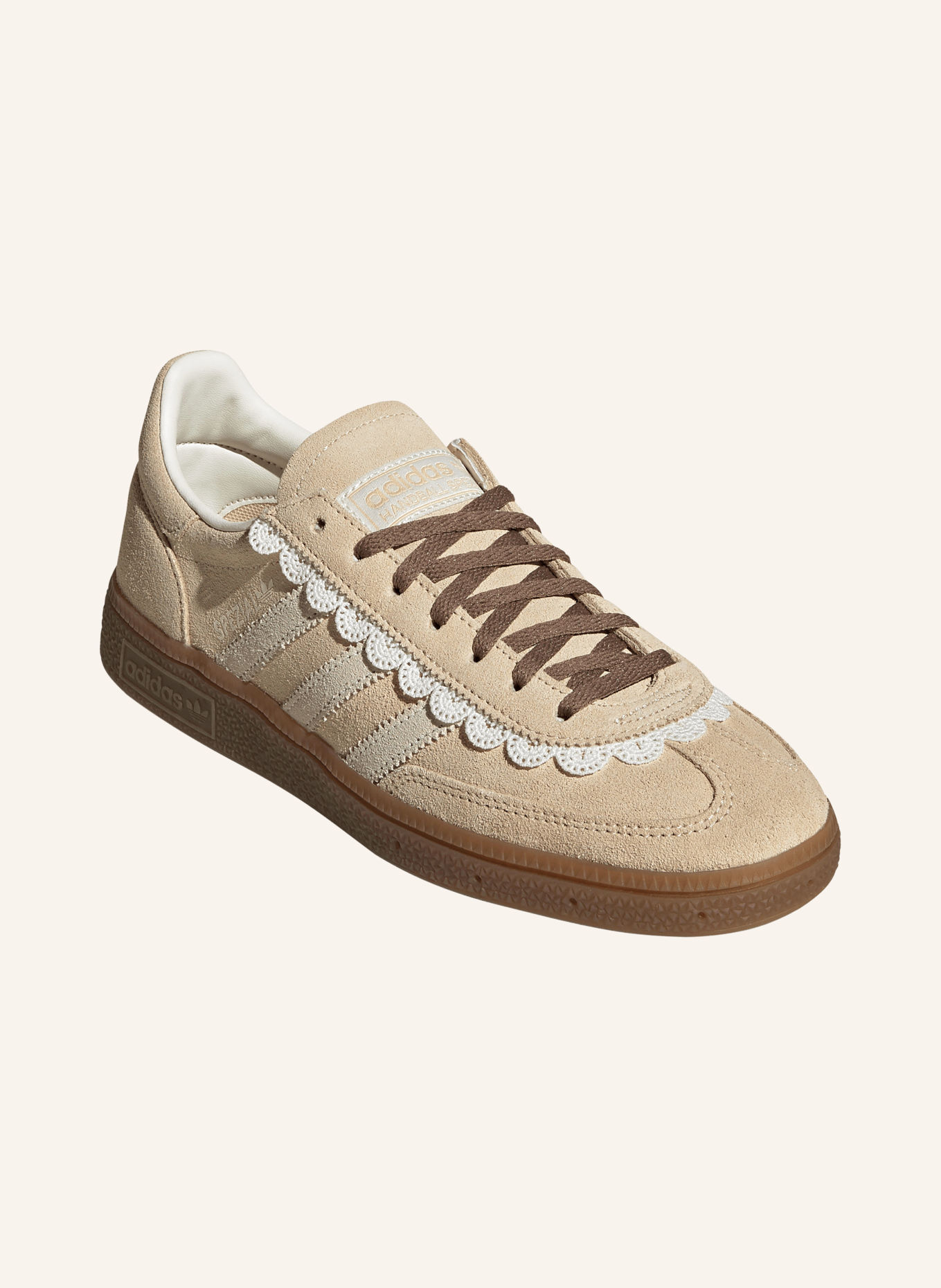 adidas Originals HANDBALL SPECIAL Sneakers: BEIGE / WHITE