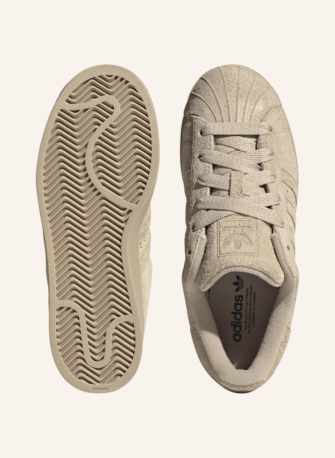 adidas Originals Sneaker SUPERSTAR II: BEIGE