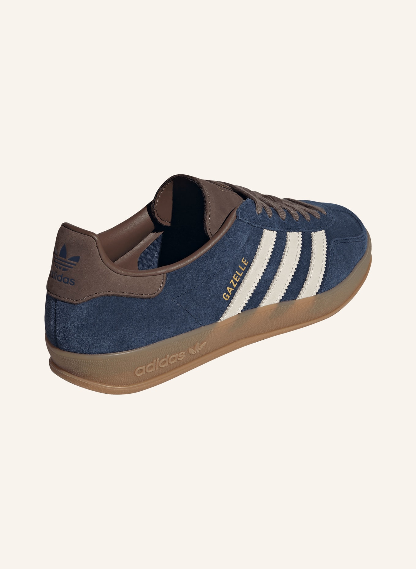 adidas Originals Adidași GAZELLE INDOOR: ALBASTRU / CREM