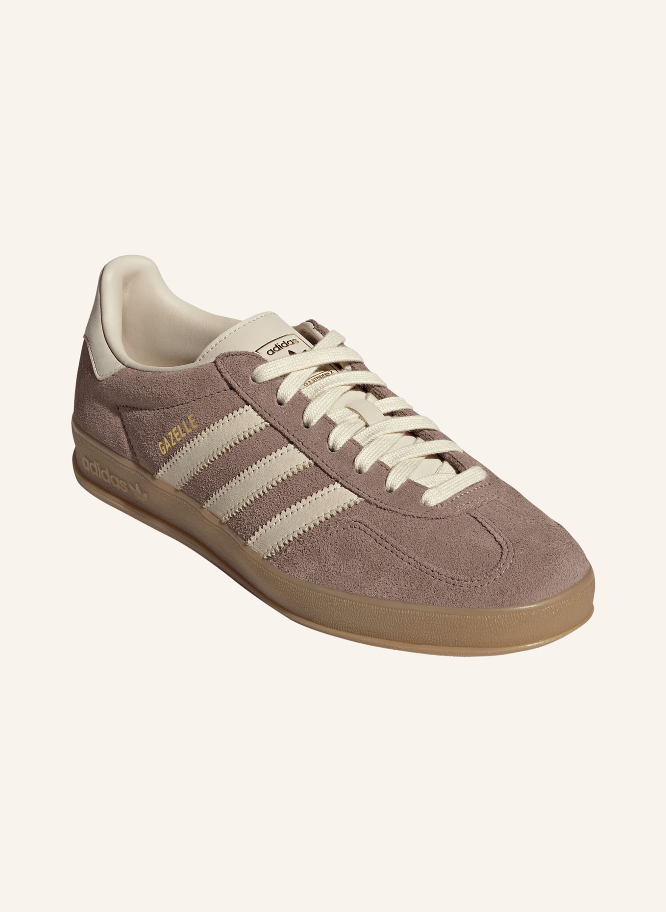 adidas Originals Sneakersy GAZELLE INDOOR: JASNOBRĄZOWY / BEŻOWY