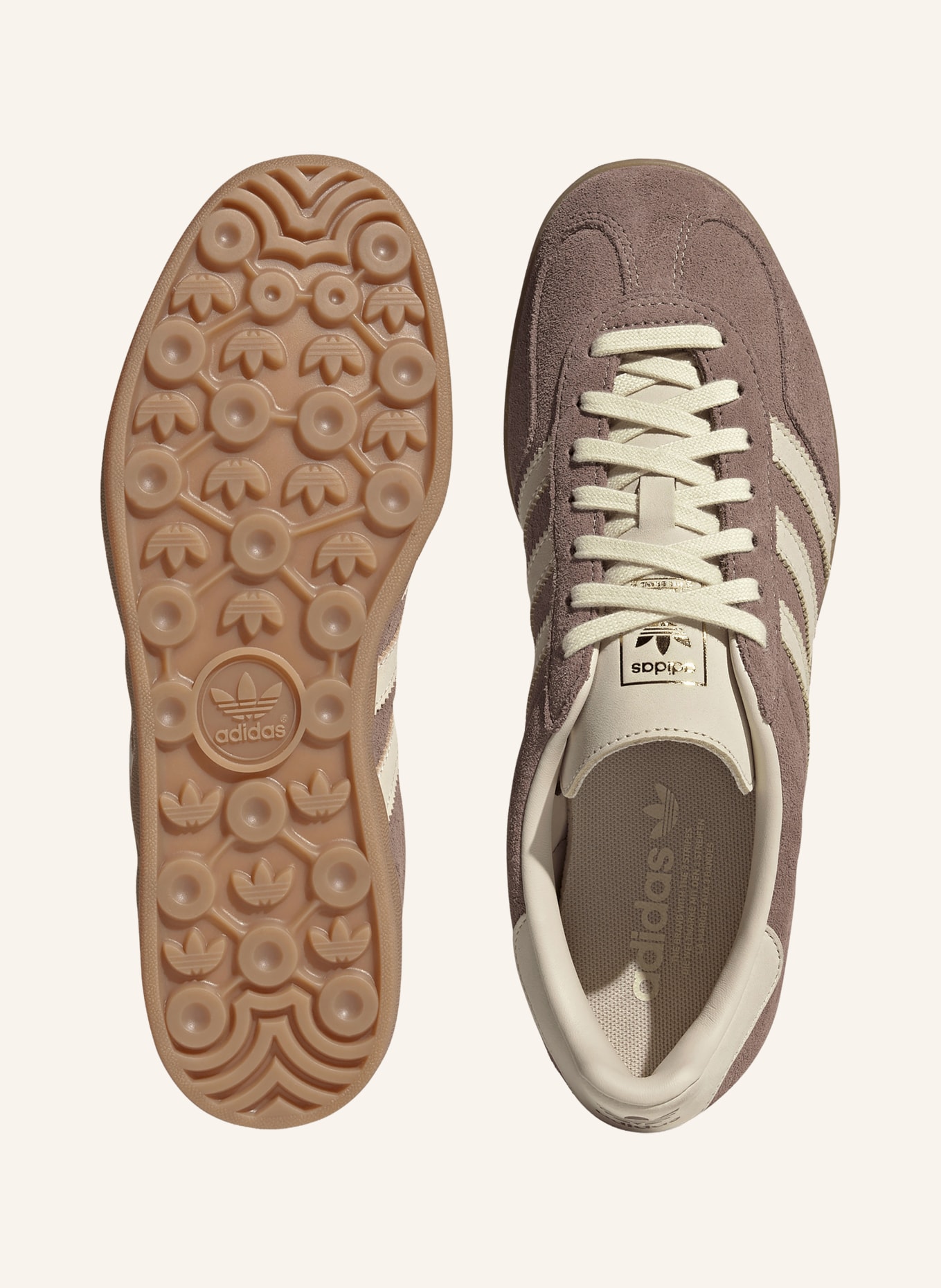 adidas Originals Sneakersy GAZELLE INDOOR: JASNOBRĄZOWY / BEŻOWY