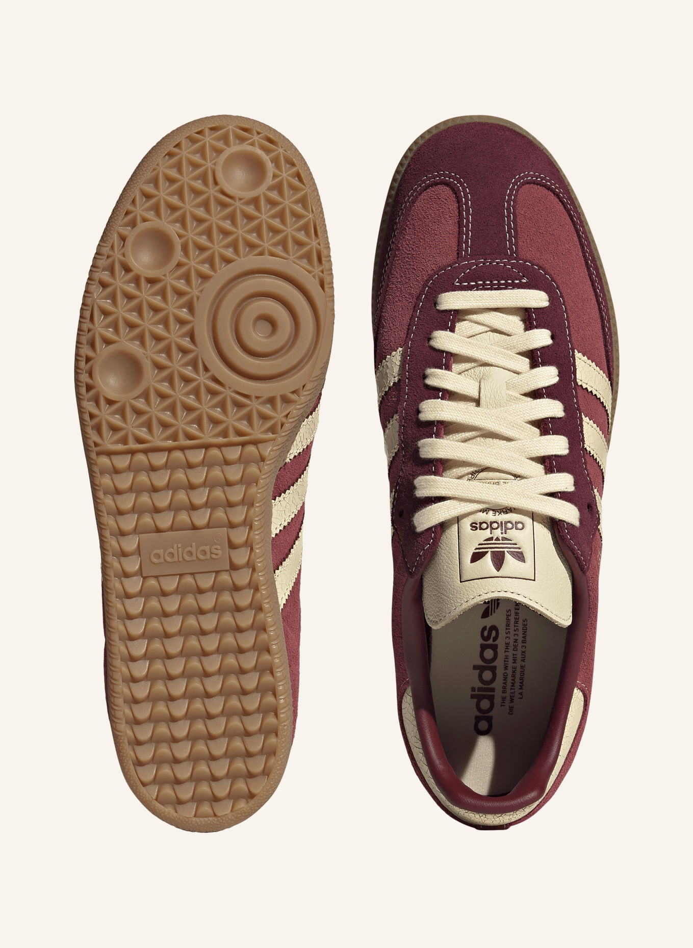 adidas Originals Sneakersy SAMBA OG: FUCHSIOVÁ / REŽNÁ